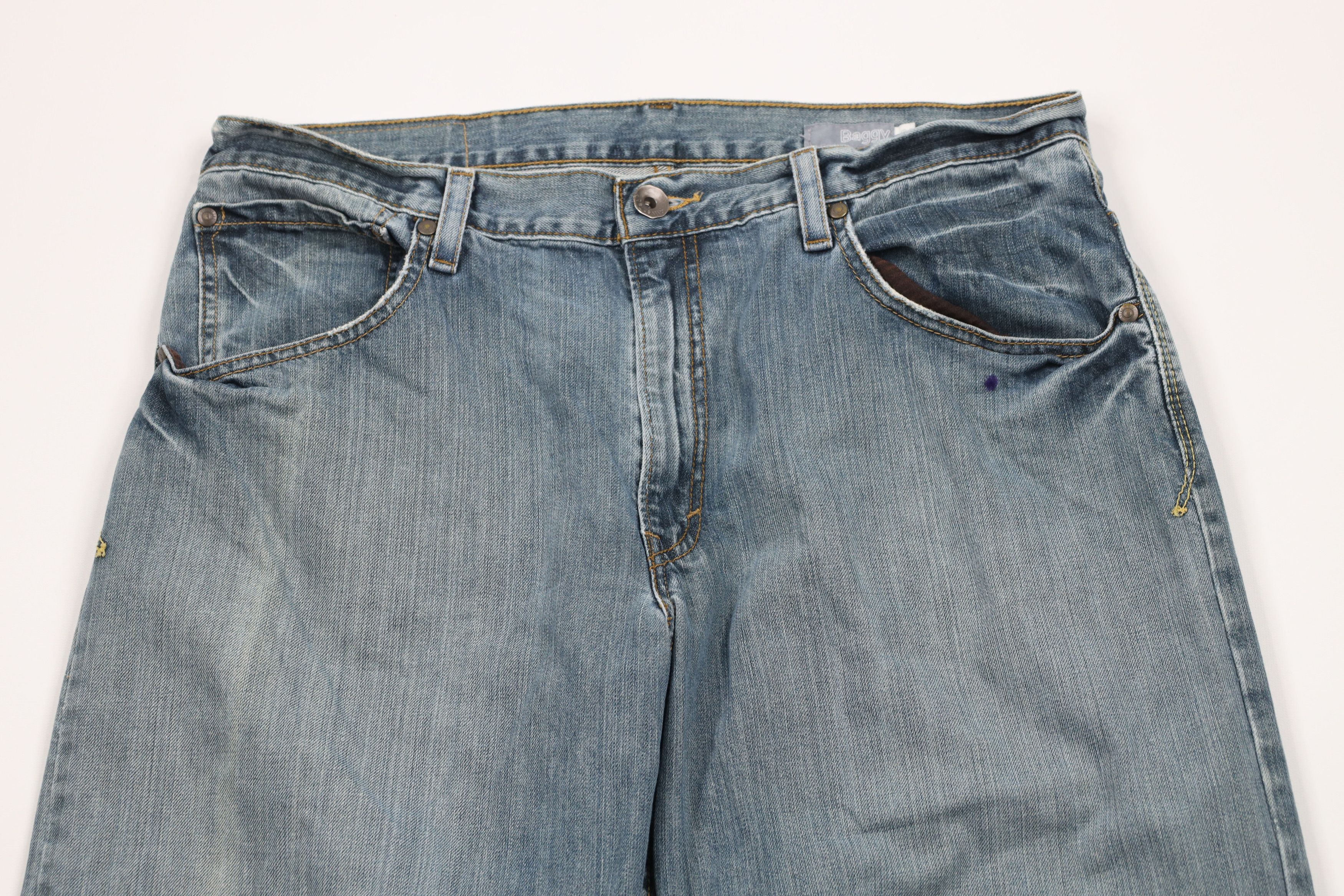 Levi's × Vintage Vintage Y2K Levis Silvertab Baggy Fit Wide Leg Denim Jeans Size US 36 / EU 52 - 2 Thumbnail