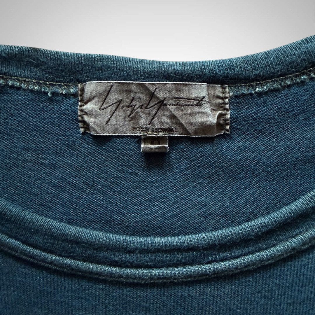 Yohji Yamamoto Yohji Yamamoto Pour Homme S/S 06 Baseball Indigo Dyed LS Size US L / EU 52-54 / 3 - 5 Thumbnail