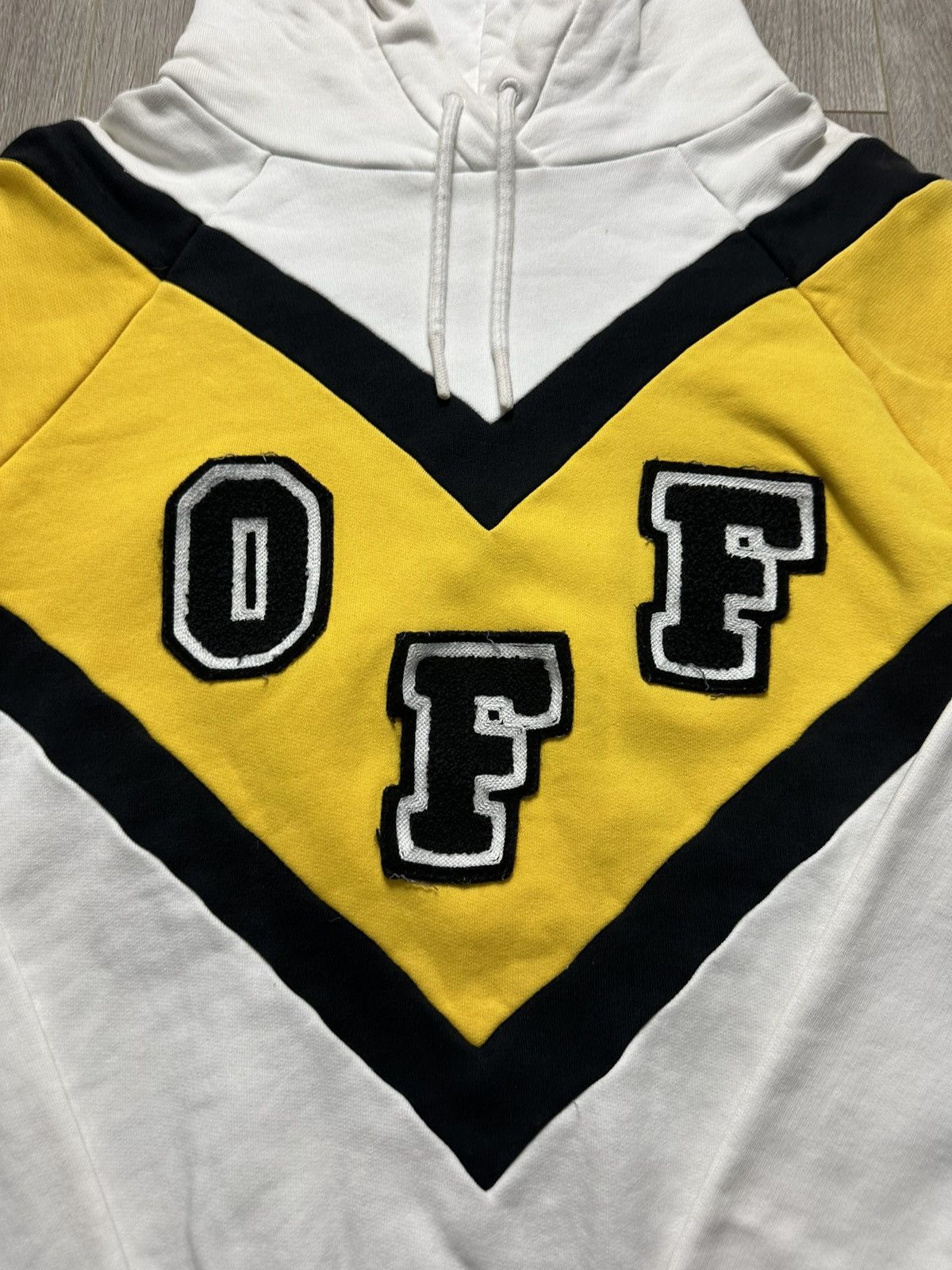 Off-White Off-White “OFF” College Style Hoodie Size US S / EU 44-46 / 1 - 3 Thumbnail