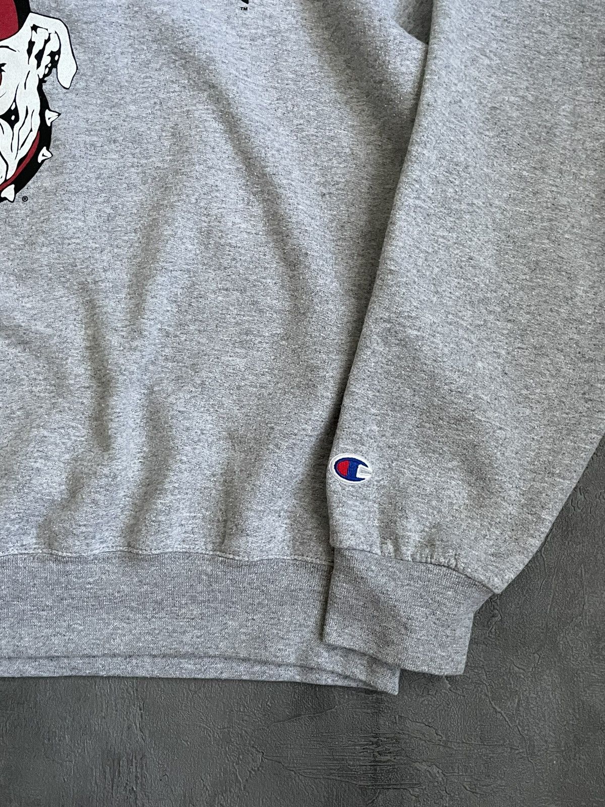 Champion Vintage Champion Georgia grey sweatshirt 90s Size US L / EU 52-54 / 3 - 4 Thumbnail