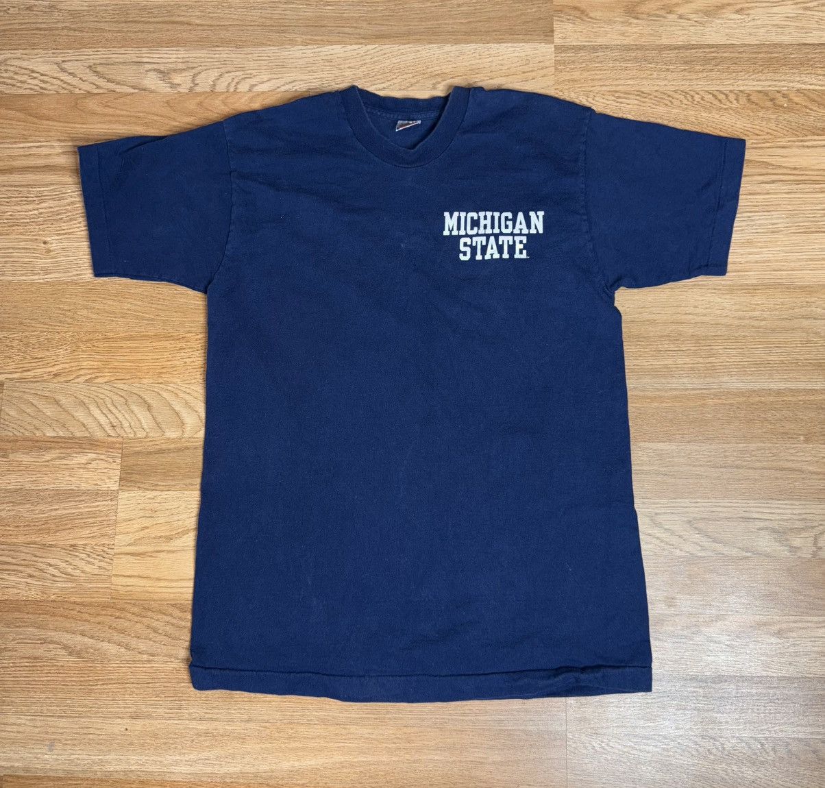 Vintage Vintage Michigan State Single Stitch Made In USA Size US L / EU 52-54 / 3 - 1 Thumbnail