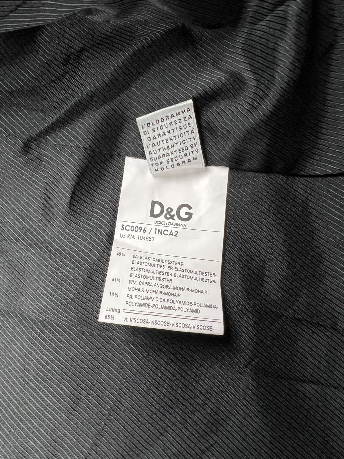 Dolce & Gabbana Vintage Dolce&Gabbana Italy Viscose Y2K Coat Trench Size S / US 4 / IT 40 - 13 Thumbnail