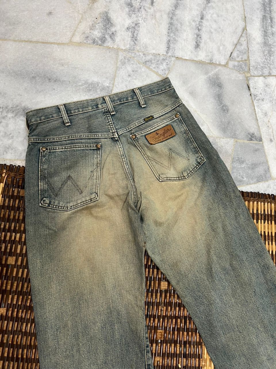 Wrangler Vintage Wrangler Blue Bell Rusty Selvedge Denim Size US 31 - 7 Thumbnail
