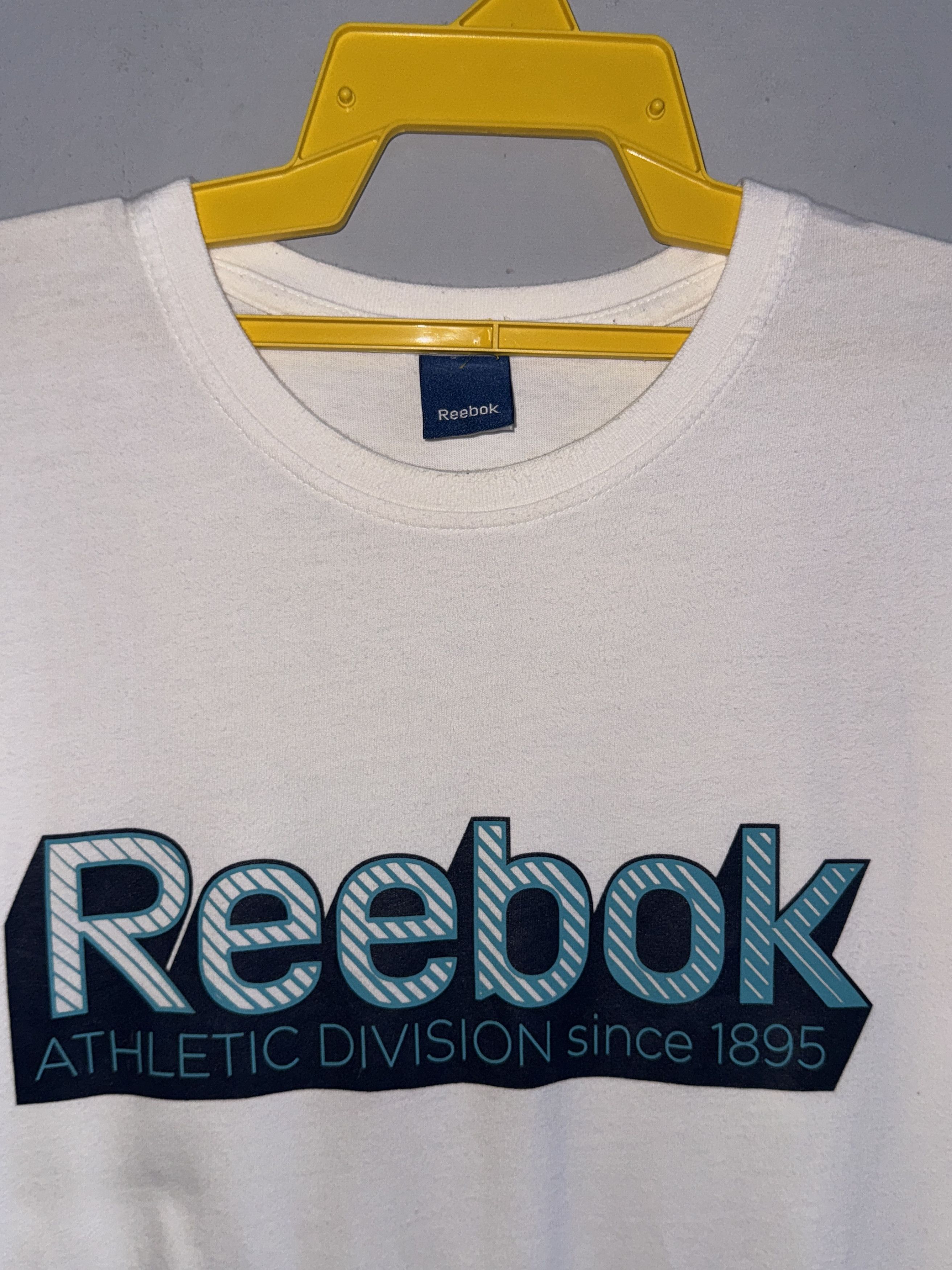 Reebok Reebok Spellout Shirt Size US XL / EU 56 / 4 - 2 Thumbnail