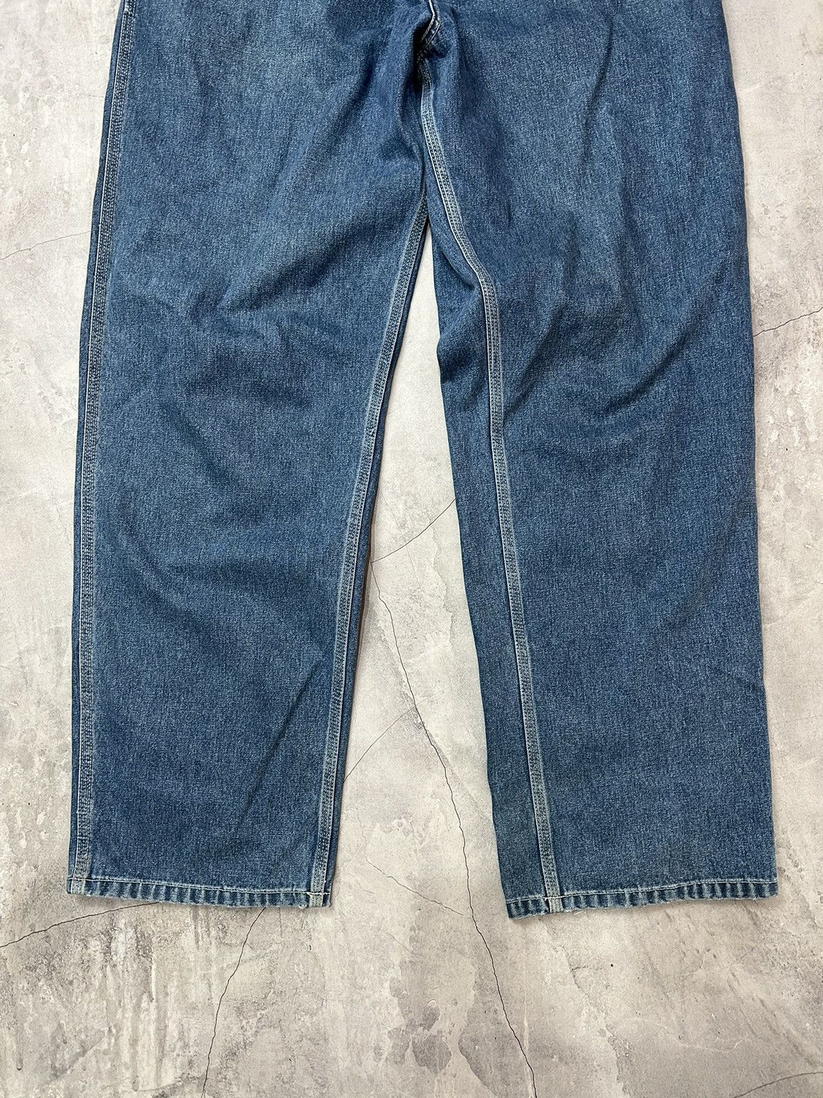 Carhartt × Carhartt Wip × Vintage Y2K Carhartt Style Baggy Carpenter Skater Utility Pants Size US 34 / EU 50 - 4 Thumbnail