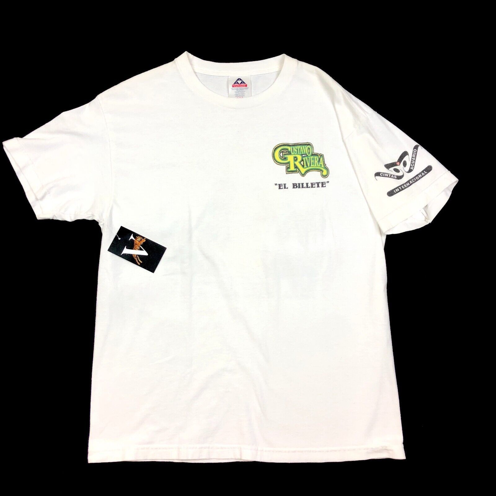 Vintage Gustavo Rivera El Billete Concert Tour Merch Tee Size Large Size US L / EU 52-54 / 3 - 3 Thumbnail