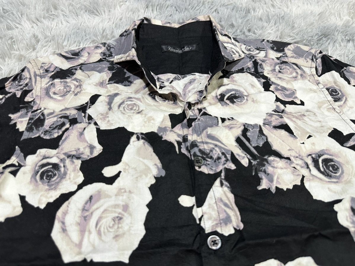 Tornado Mart 🔥Sick Y2K Tornado Mart Shirt Rose Printed Short Sleeve Size US M / EU 48-50 / 2 - 4 Thumbnail