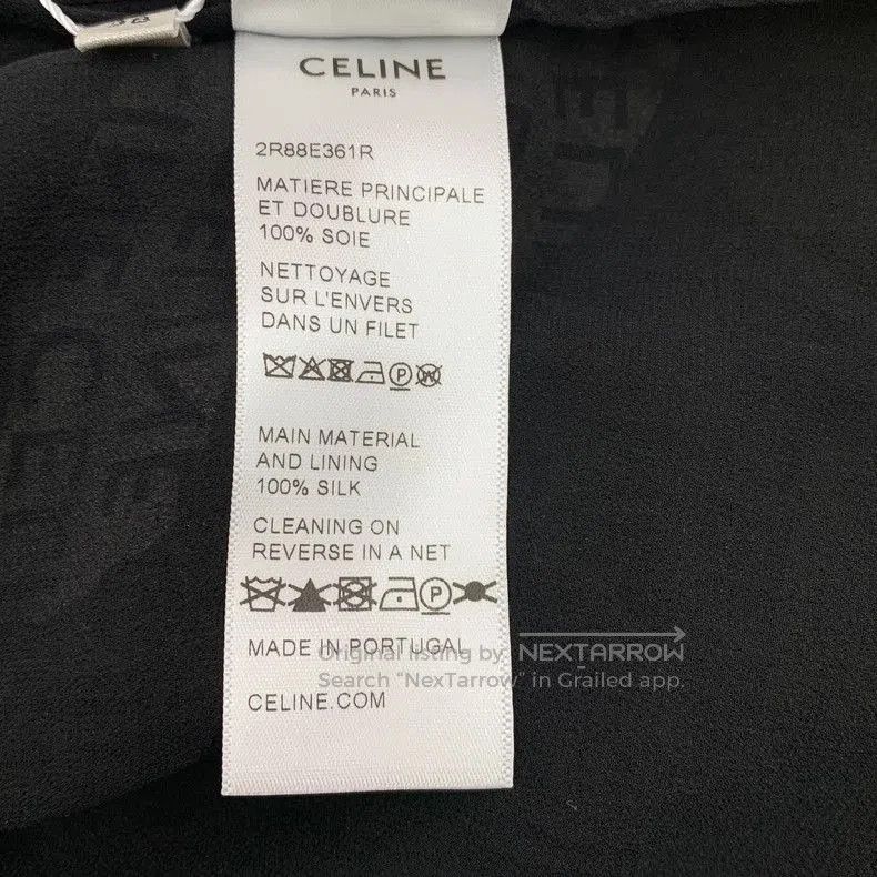 Celine Celine Camo Logo Silk Short. Size US 38 / EU 54 - 8 Thumbnail