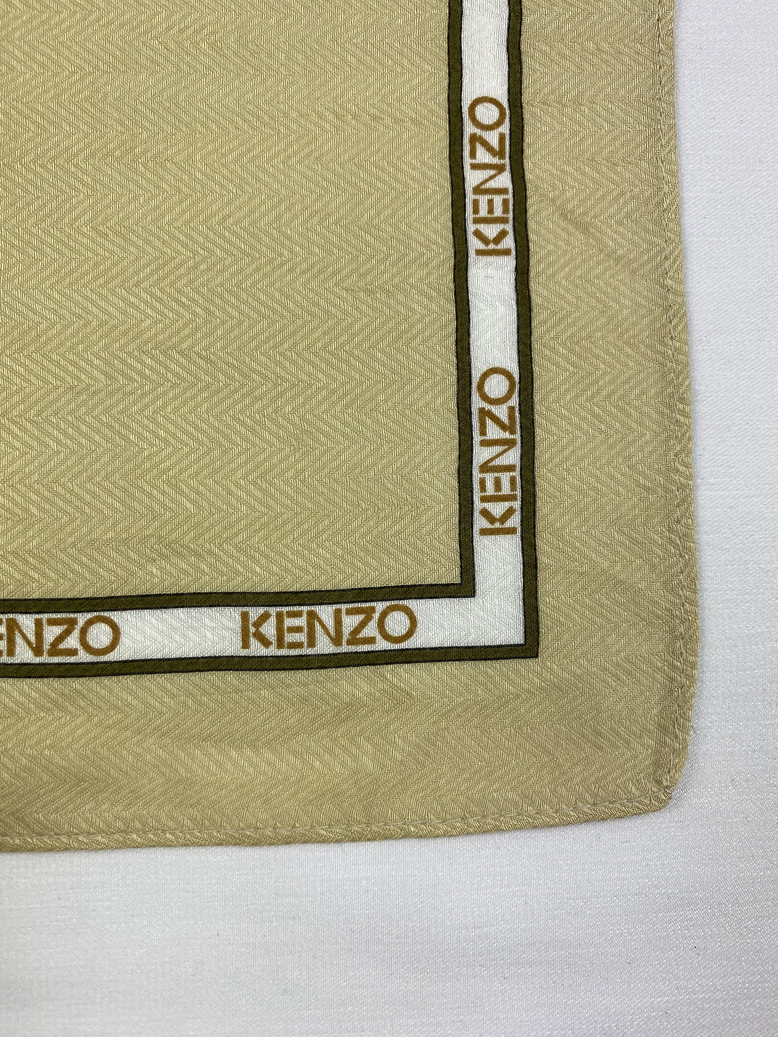 Kenzo × Vintage Kenzo Bandana / Handkerchief / Neckerchief Size ONE SIZE - 5 Thumbnail