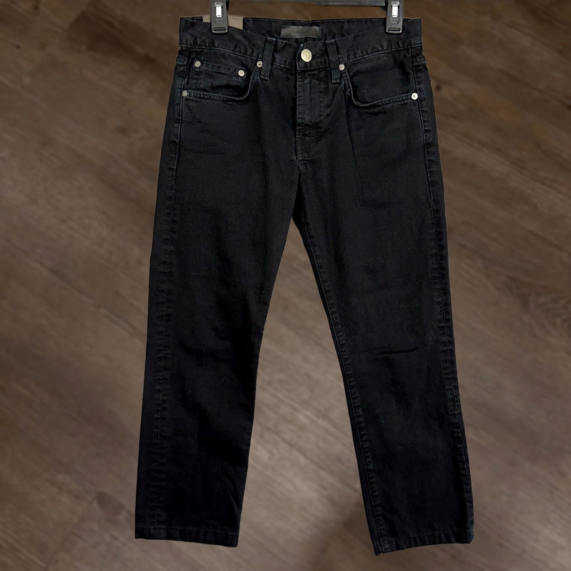 J Brand J Brand Tyler Perfect Slim Jeans Men 30X25 Black 5-Pocket Made In USA EUC Size US 30 / EU 46 - 1 Thumbnail