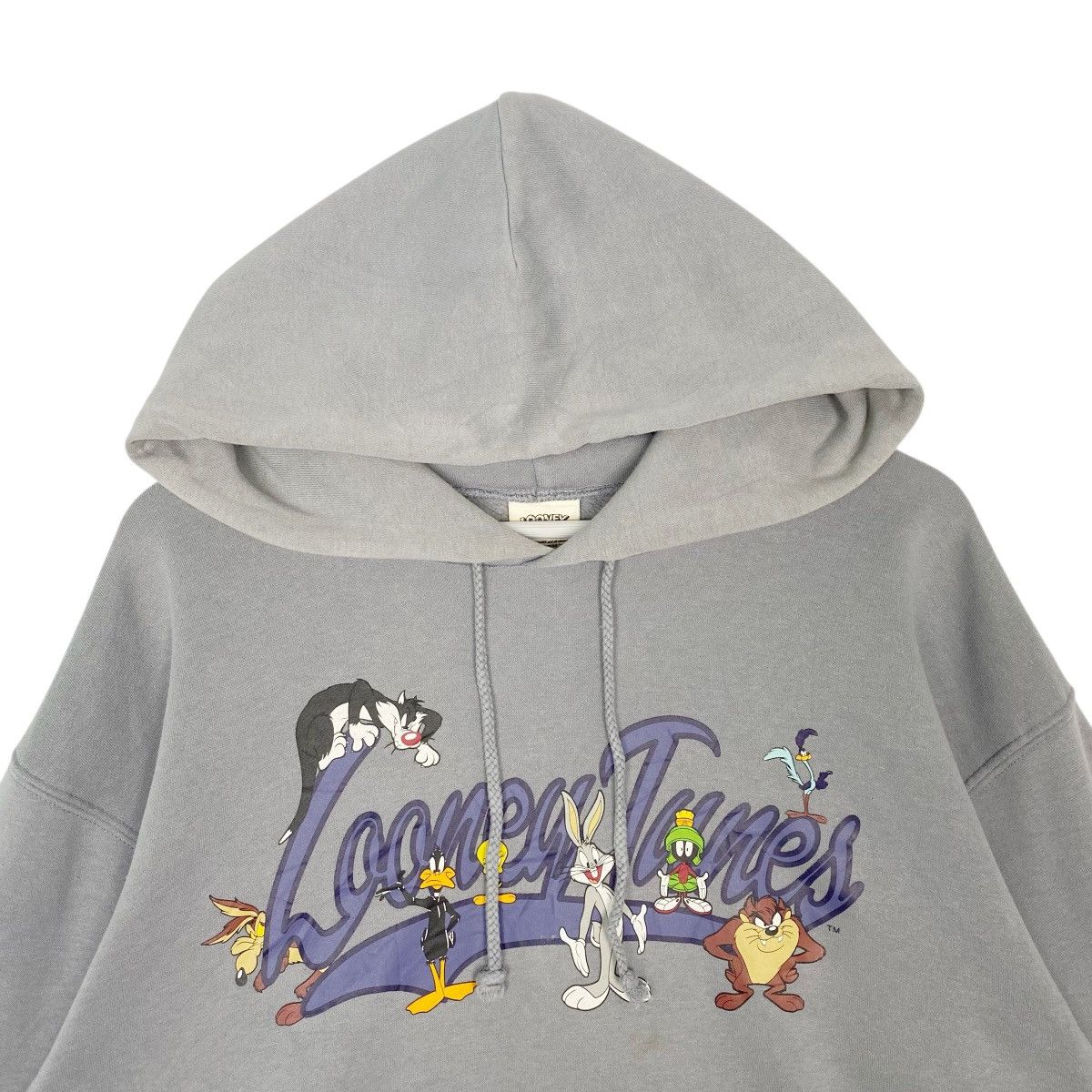 Other Vintage Looney Tunes Big Printed Hoodie Sweater Blue Size L Size US L / EU 52-54 / 3 - 4 Thumbnail