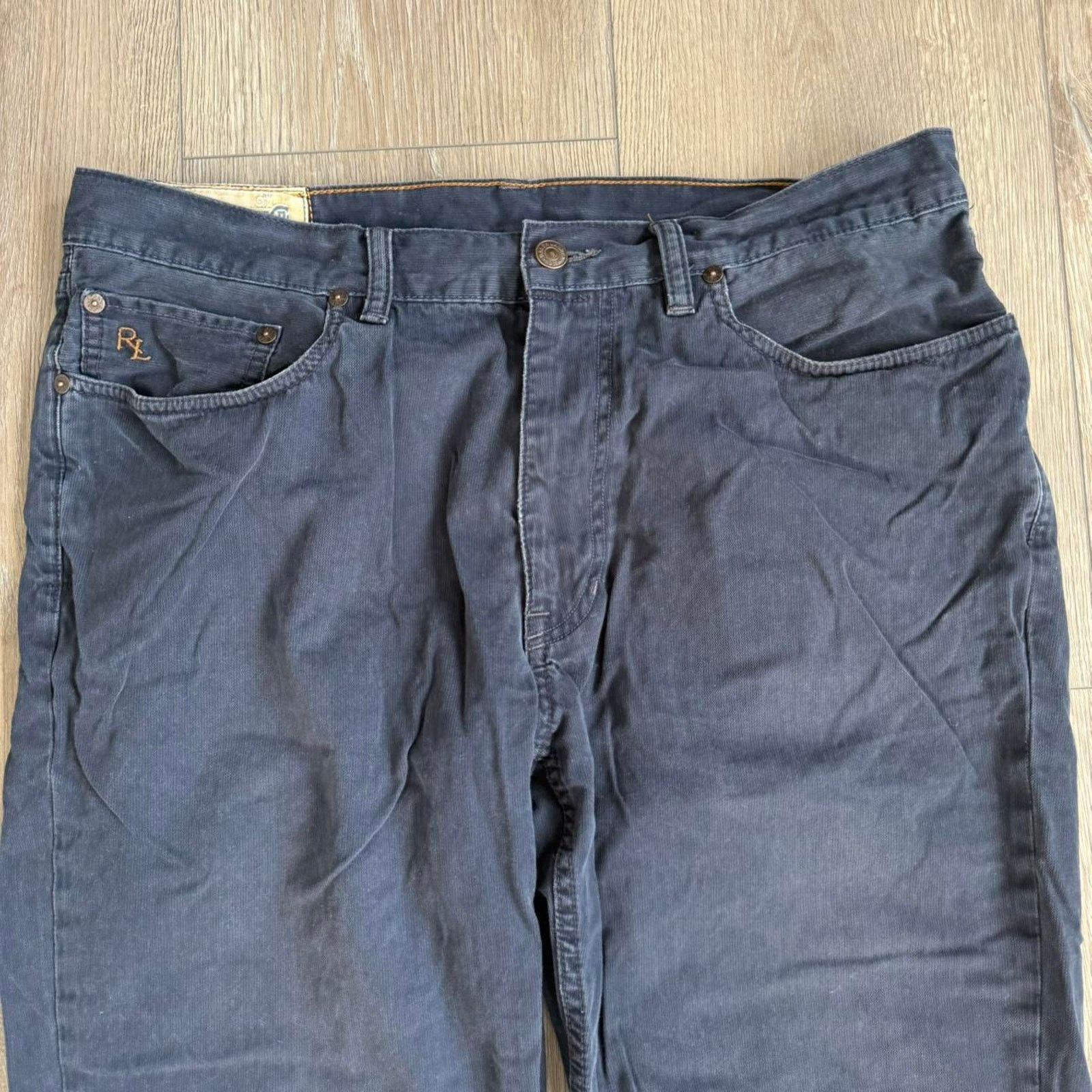 Polo Ralph Lauren Vintage y2k polo ralph lauren navy jeans Size US 36 / EU 52 - 5 Thumbnail
