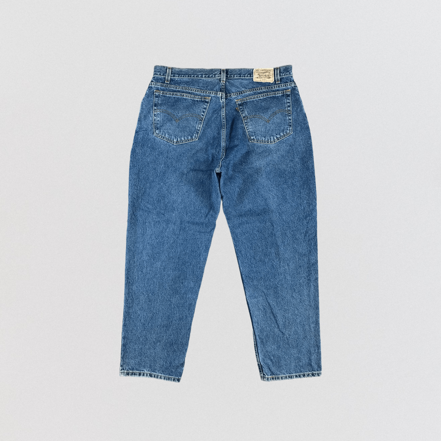 Levi's × Vintage 90s Vintage Baggy Levis 545 Jeans-JM3177 Size US 40 / EU 56 - 2 Thumbnail