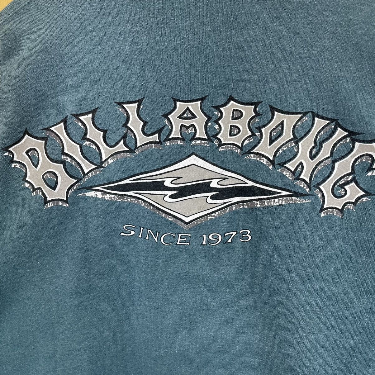 Billabong Vintage 90s Billabong Big Logo Crewneck Sweatshirt Size US L / EU 52-54 / 3 - 3 Thumbnail