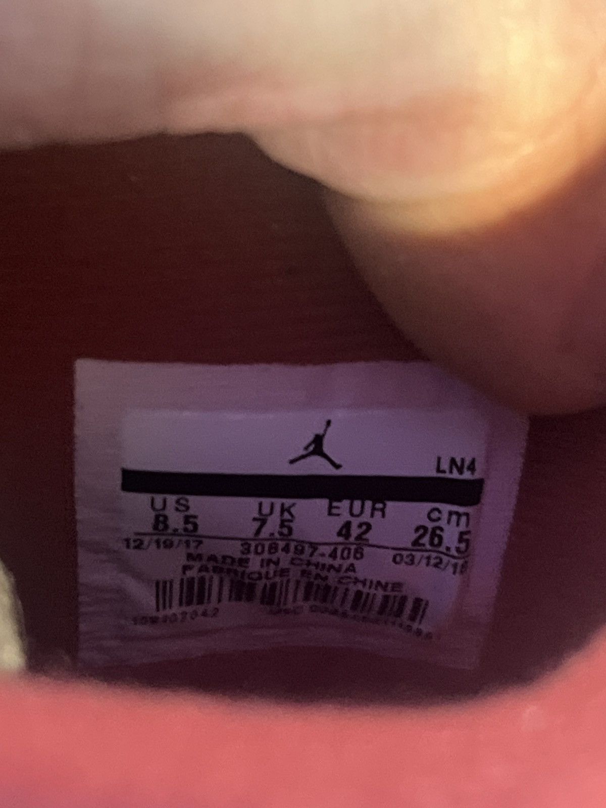 Nike × Travis Scott Retro 4 Cactus Jack Travis Scott Jordans Size US 8.5 / EU 41-42 - 6 Thumbnail