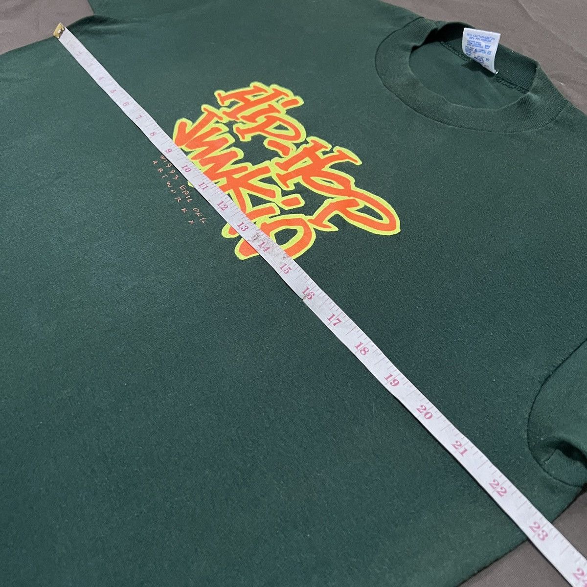 Rap Tees VeryRare Vintage 90s Hiphop Junkie Nice Smooth Art Eric Orr Size US XL / EU 56 / 4 - 7 Thumbnail