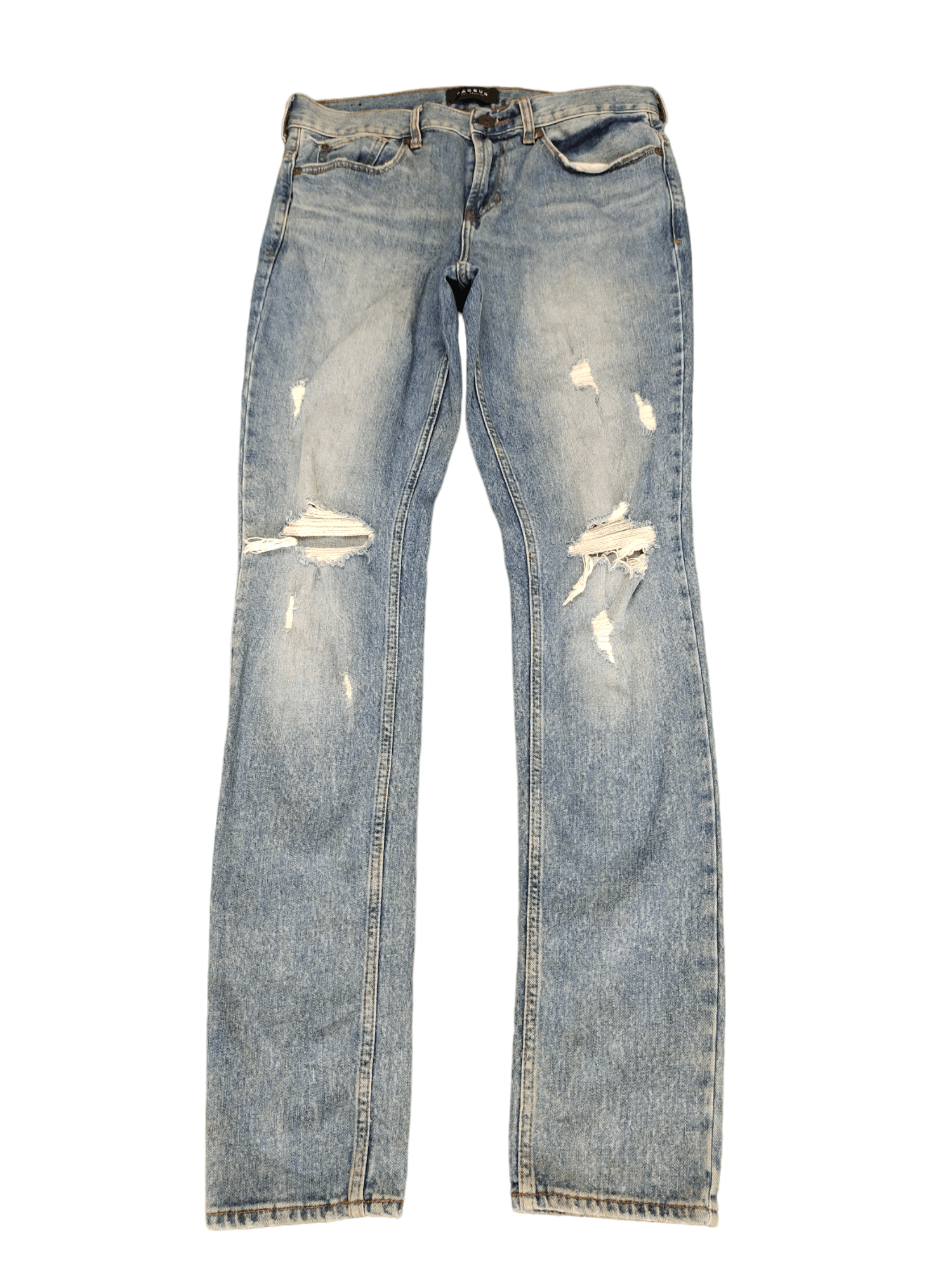 Pacsun Pacsun Stacked Skinny Denim Pants Comfort Stretch Size US 31 - 1 Thumbnail
