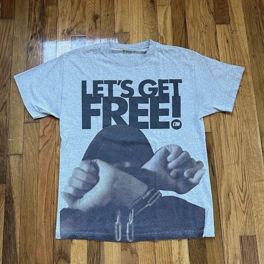 Vintage Alphanumeric Let’s Get Free Vintage shirt Men’s Large Size US L / EU 52-54 / 3 - 1 Thumbnail