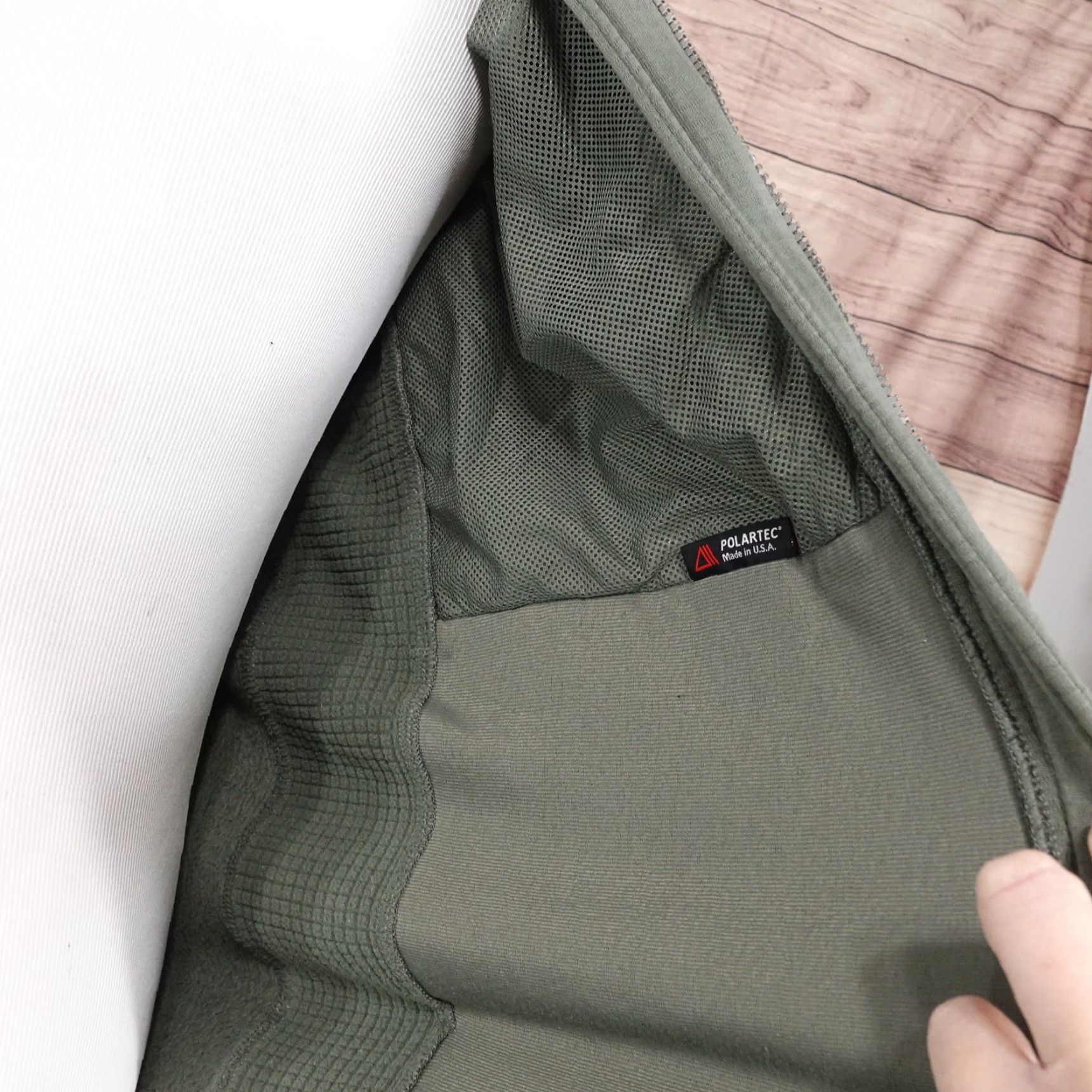 Vintage VINTAGE Military Fleece Jacket Full Zip Unisex Adults Small Green Winter Cold Weather Size US S / EU 44-46 / 1 - 7 Thumbnail