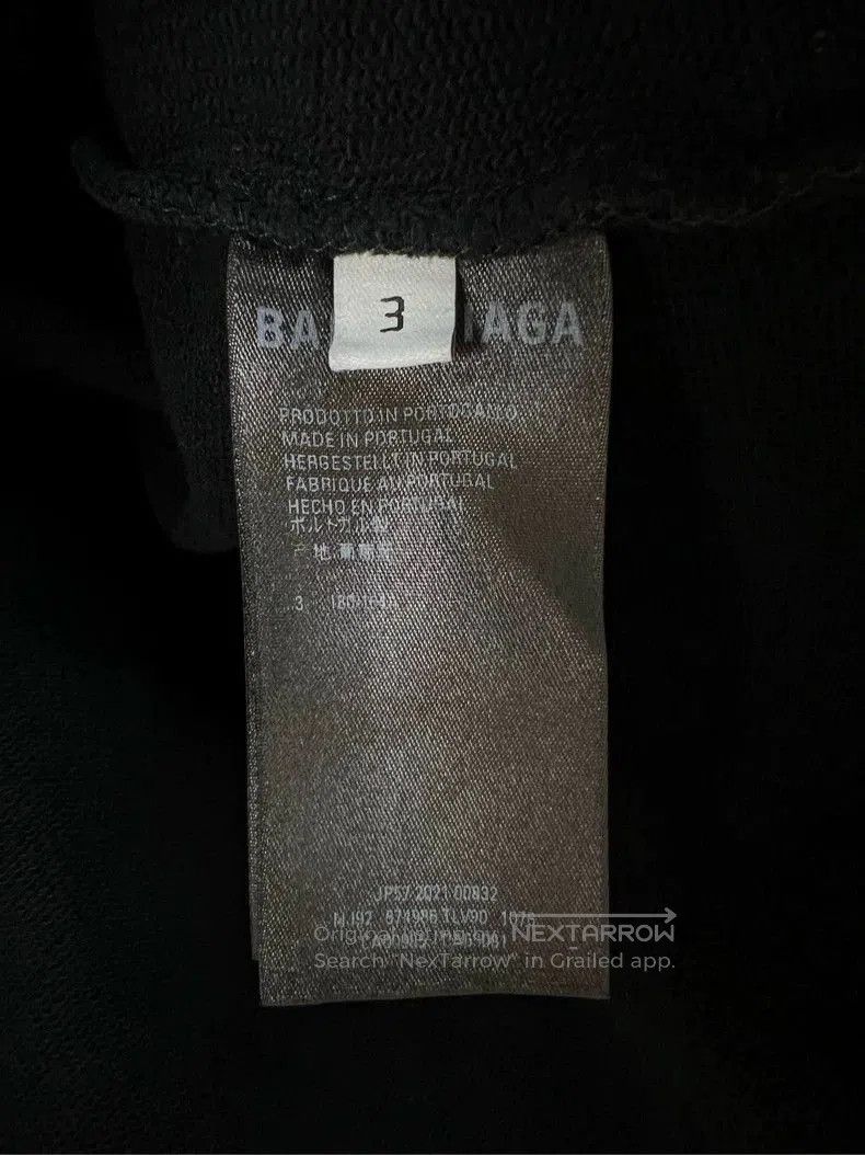 Balenciaga Balenciaga Distressed Scissors Hoodie. Size US M / EU 48-50 / 2 - 5 Thumbnail