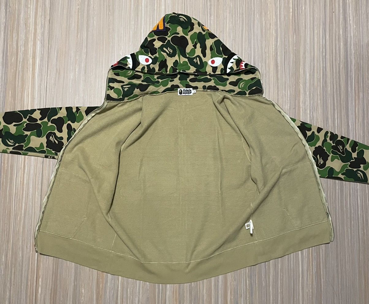 Bape ABC Camo Shark Full Zip Hoodie Size US XL / EU 56 / 4 - 7 Thumbnail