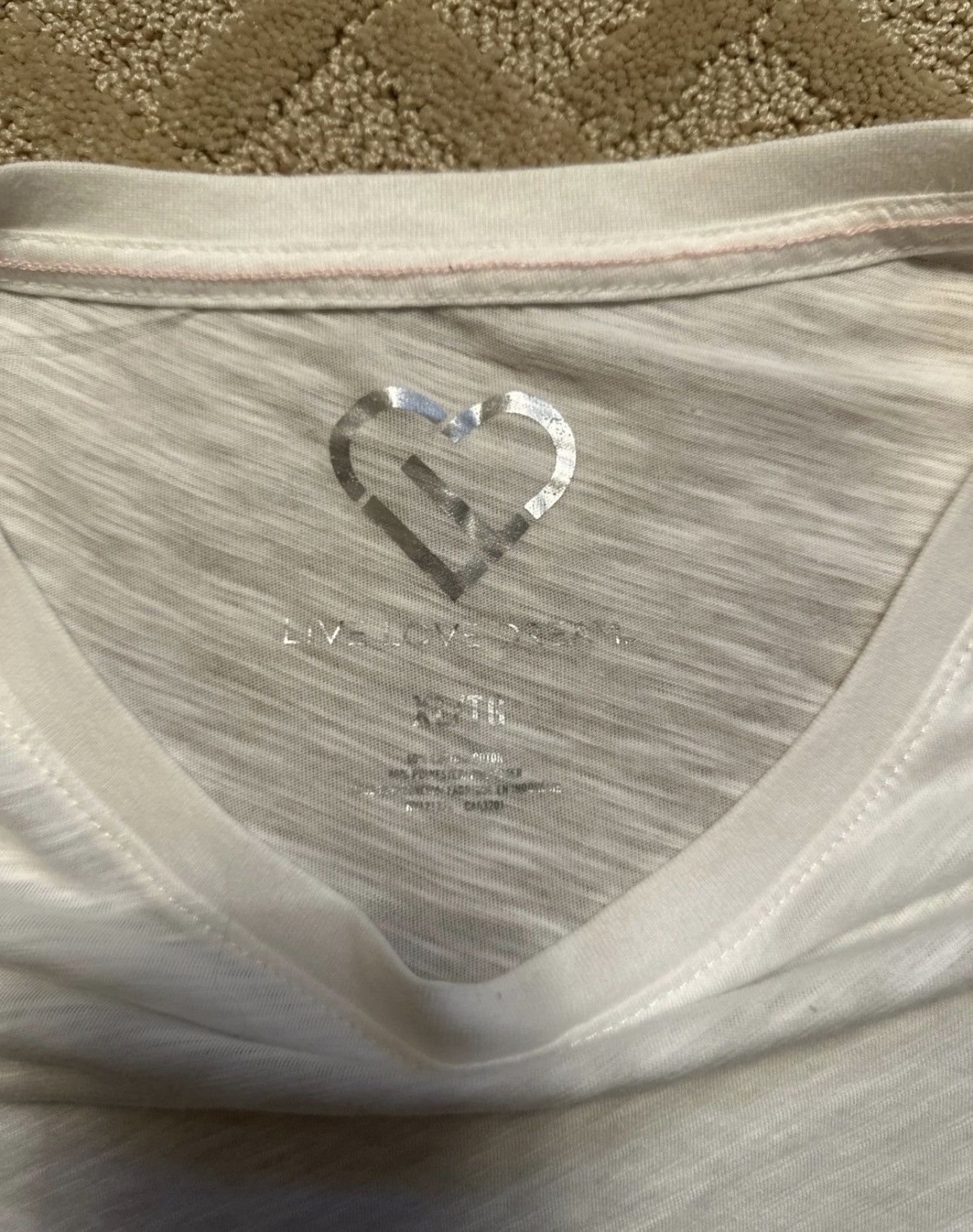 Other Live Love Dream Crop Top Womens Size XL / US 12-14 / IT 48-50 - 3 Thumbnail