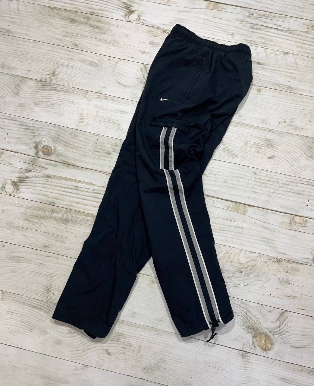 Nike Vintage Nike Nylon Cargo Track Pants Drill Joggers Y2K 2000s