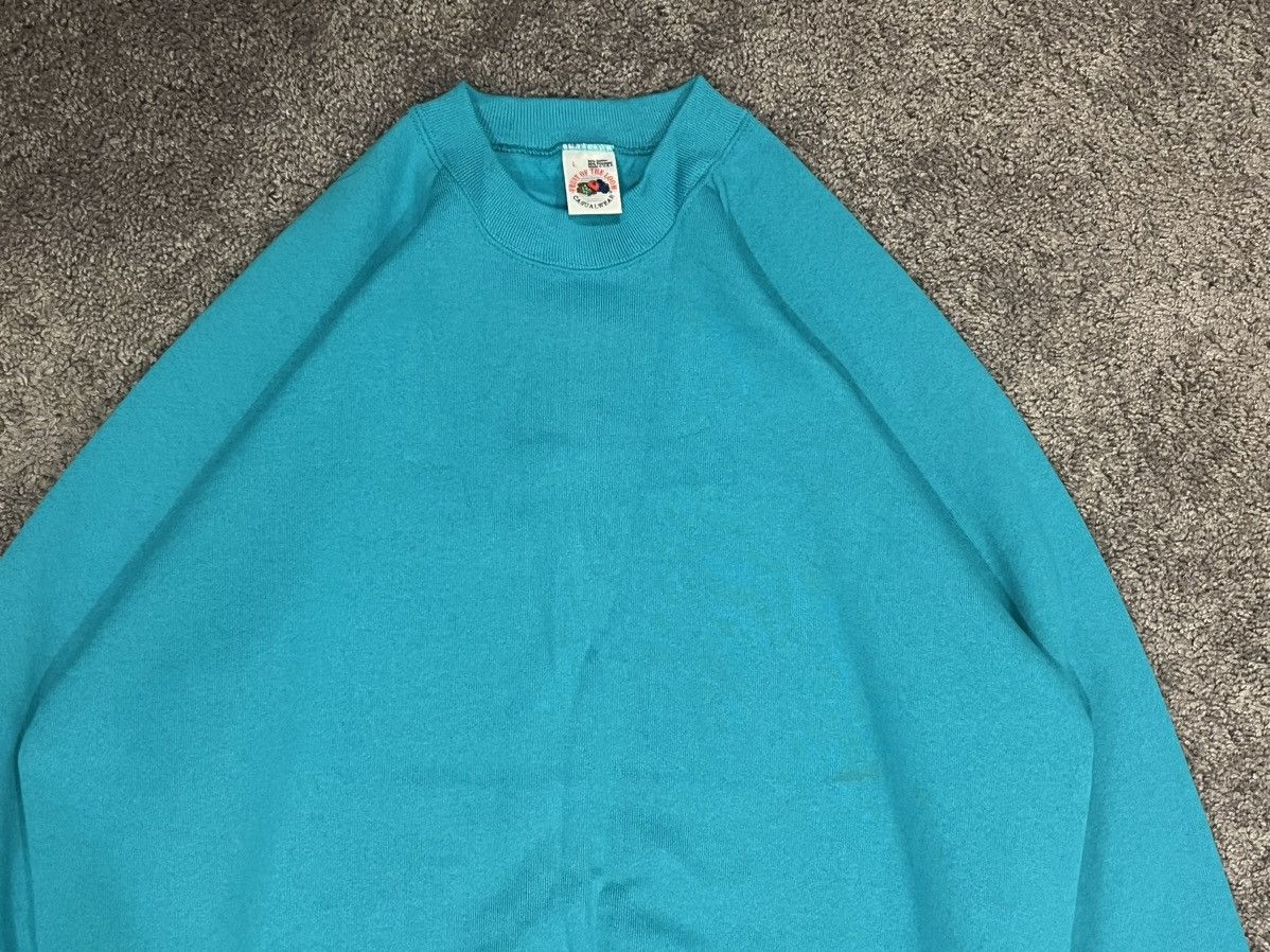 Fruit Of The Loom × Vintage Vintage 90s Fruit of the loom Crewneck Size US XL / EU 56 / 4 - 3 Thumbnail