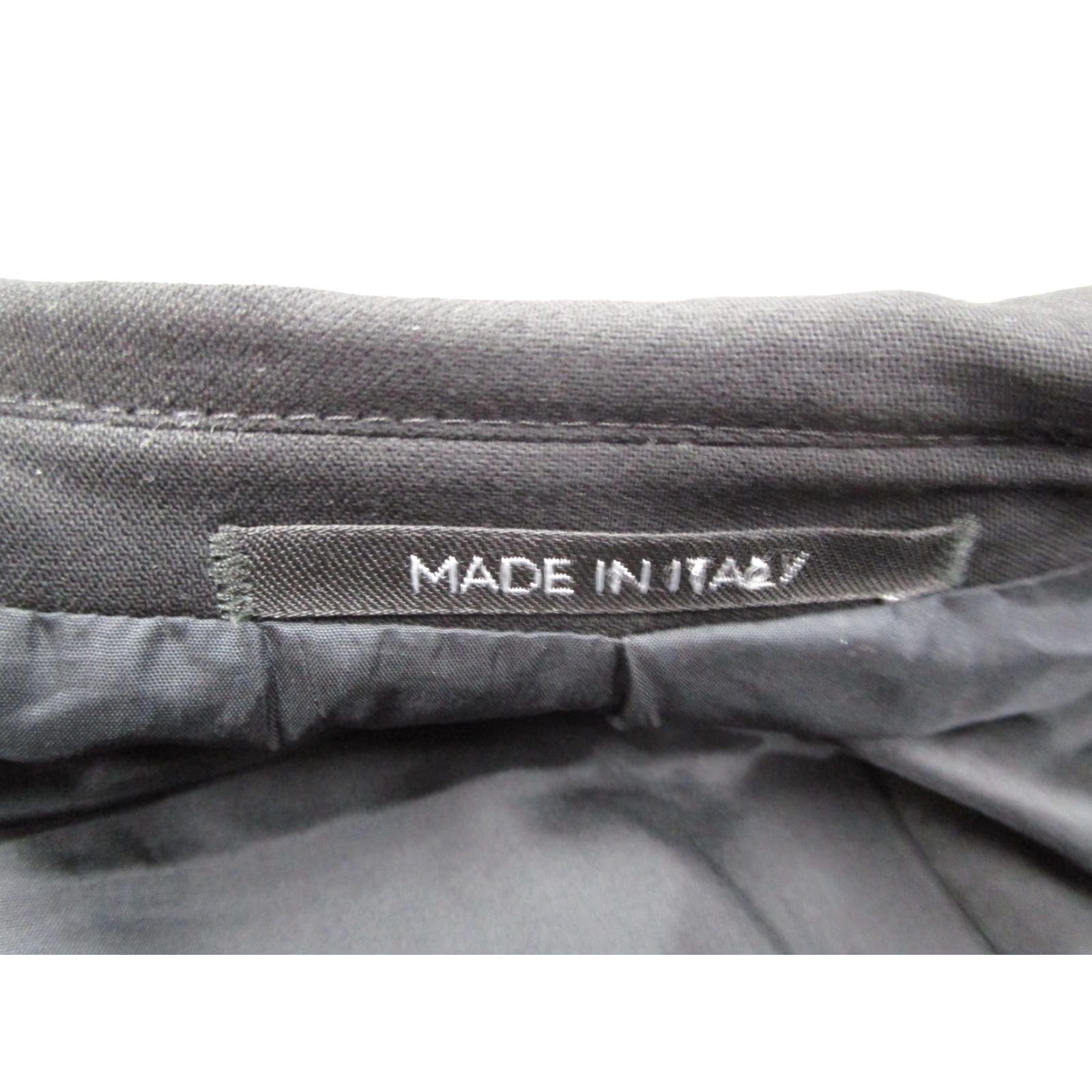 Armani Armani Collezioni Blazer Mens 44R Black Wool Made In Italy Sport Coat 2C39GD Size 44R - 6 Thumbnail