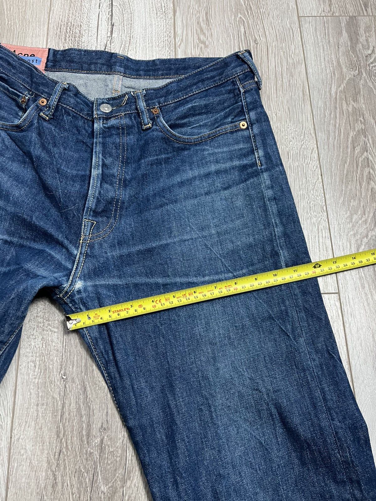 Acne Studios Acne Studios Bla Konst Jeans Size 33x34 Straight Denim Pants Size US 33 - 13 Thumbnail