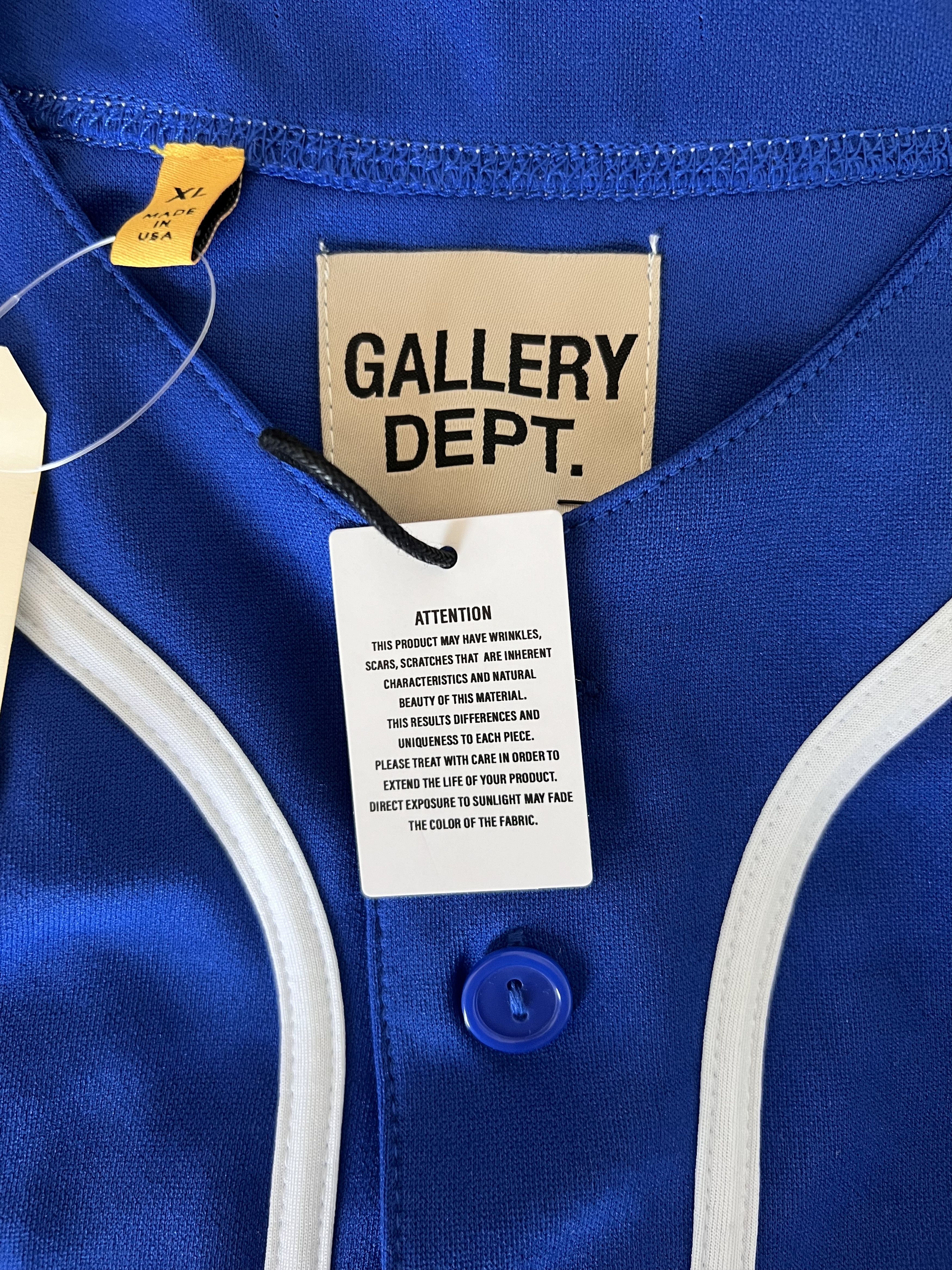 Gallery Dept. Gallery Dept. Echo Park Baseball Jersey in Navy Blue Size US XL / EU 56 / 4 - 9 Thumbnail