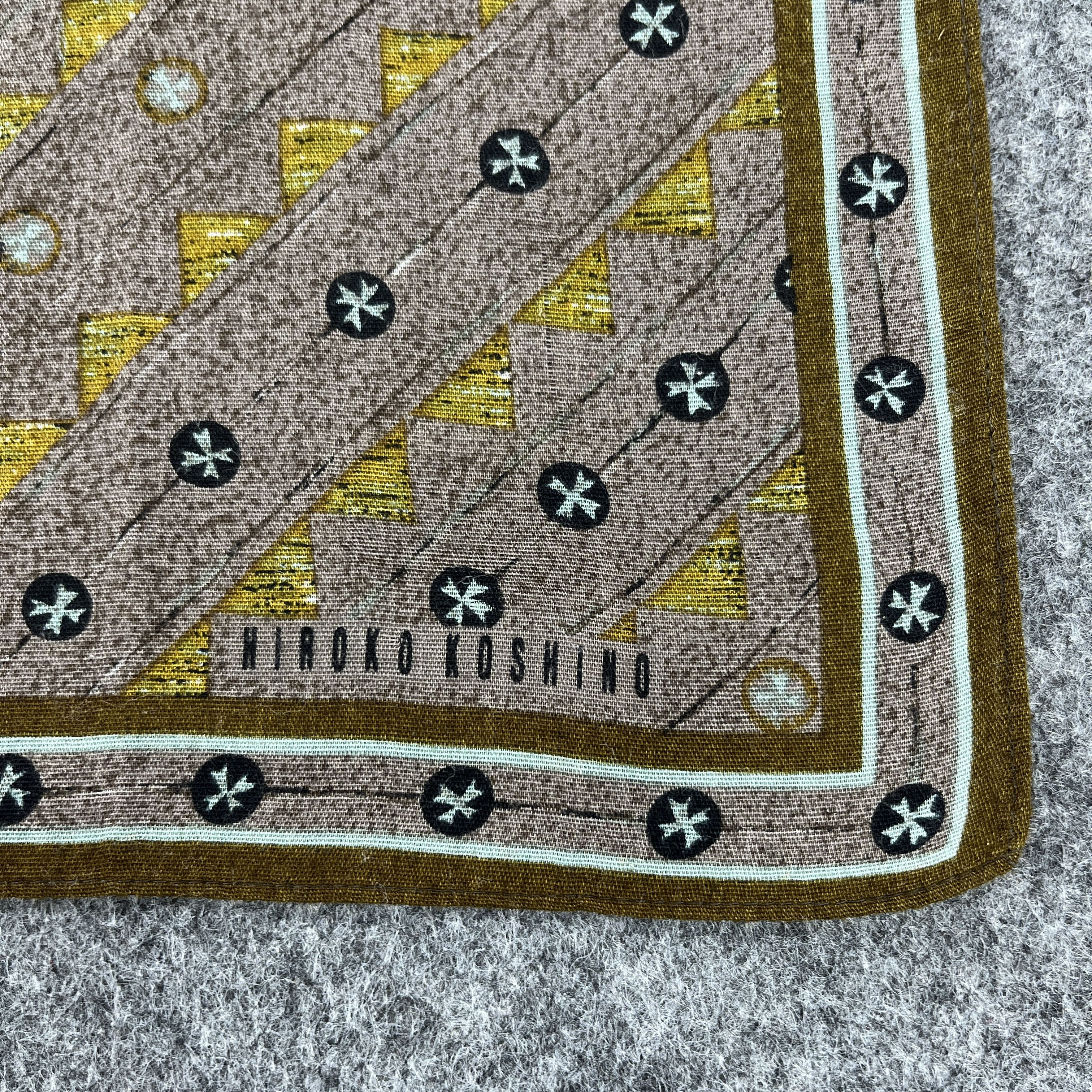 Hiroko Koshino Homme Hiroko Koshino Handkerchief / Bandana / Neckerchief B637 Size ONE SIZE - 3 Thumbnail