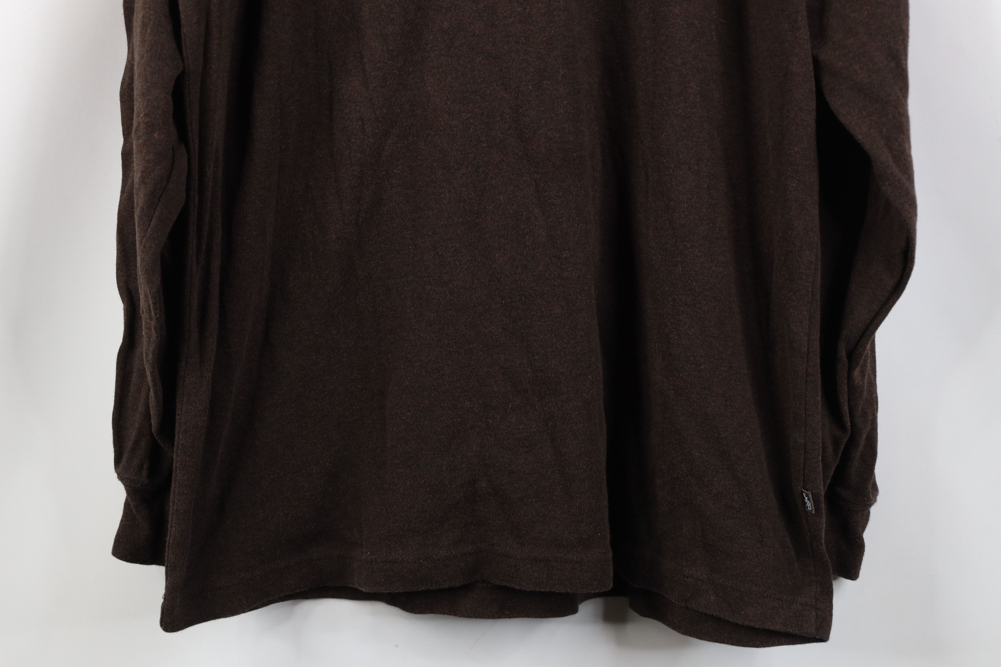 Vintage Vintage 90s Y2K Streetwear Mock Neck Long Sleeve T-Shirt Size US M / EU 48-50 / 2 - 3 Thumbnail