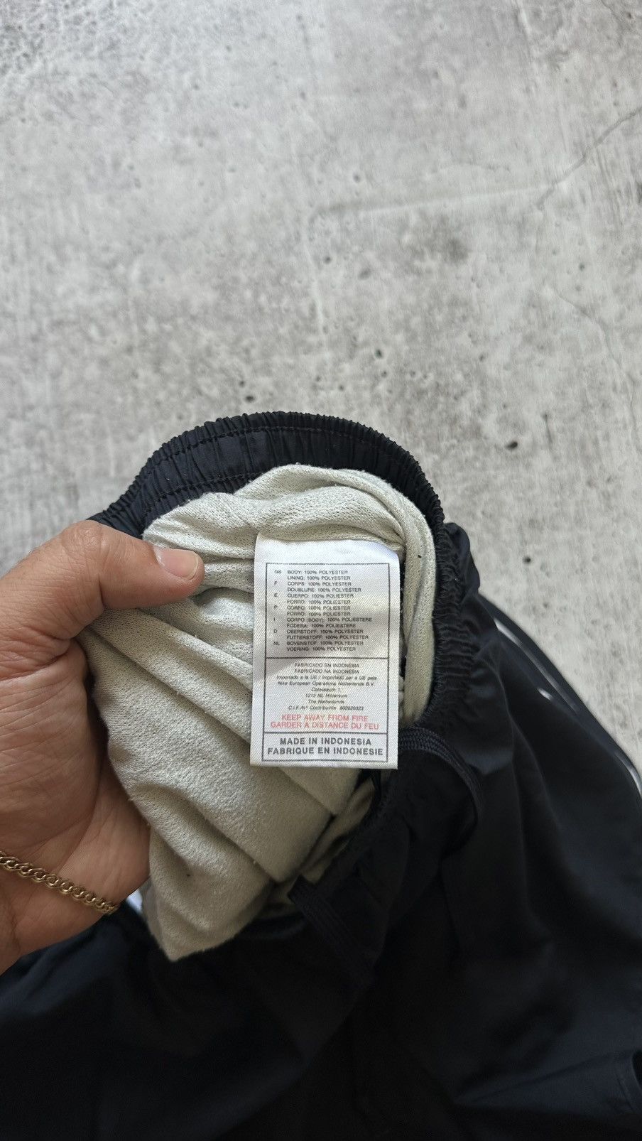 Nike × Vintage 90s Nike Dri Fit Vintage Nylon Running Shorts Size US 36 / EU 52 - 7 Thumbnail