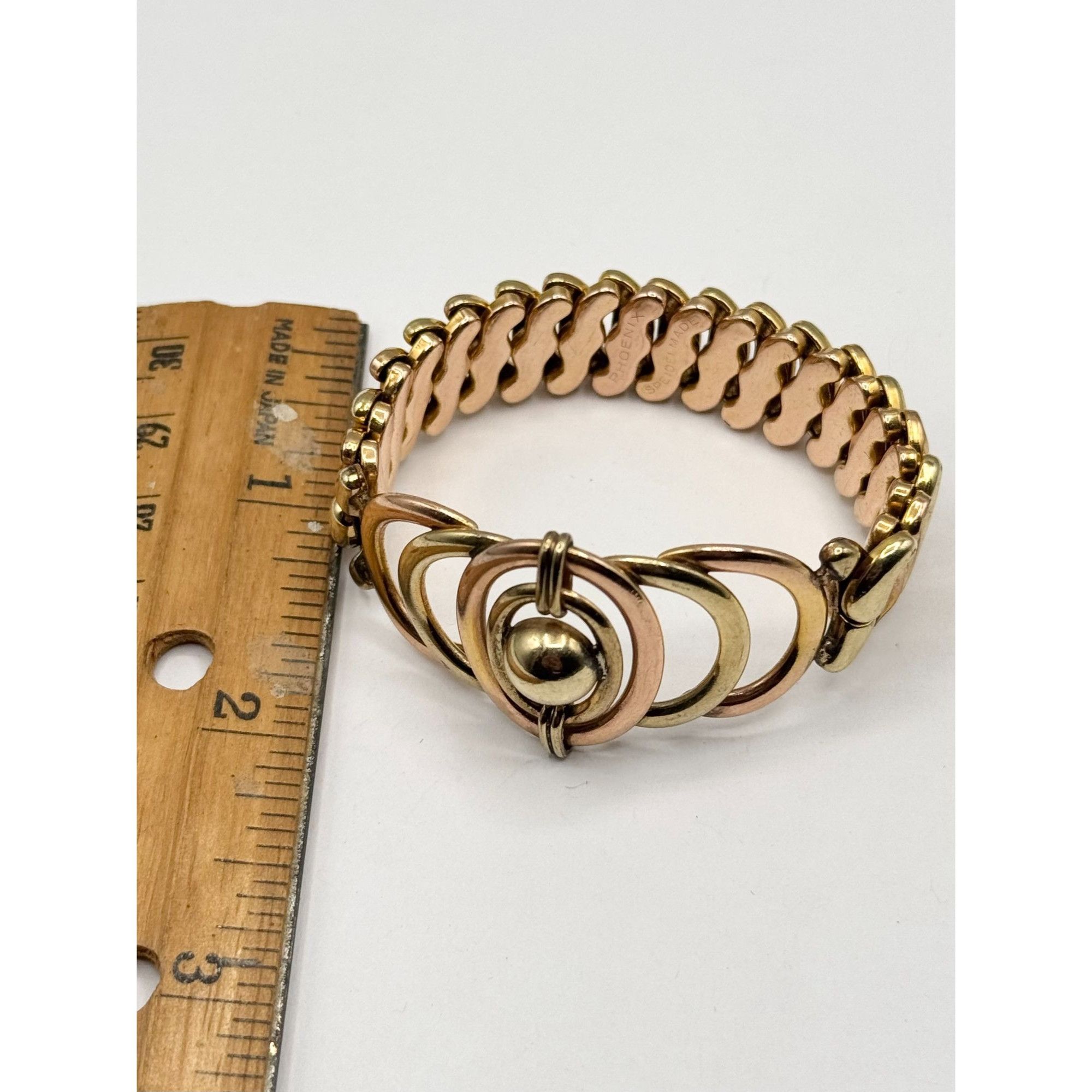 Vintage Estate Phoenix Speidel Made Gold Filled Two Tone Sweetheart Size ONE SIZE - 8 Thumbnail