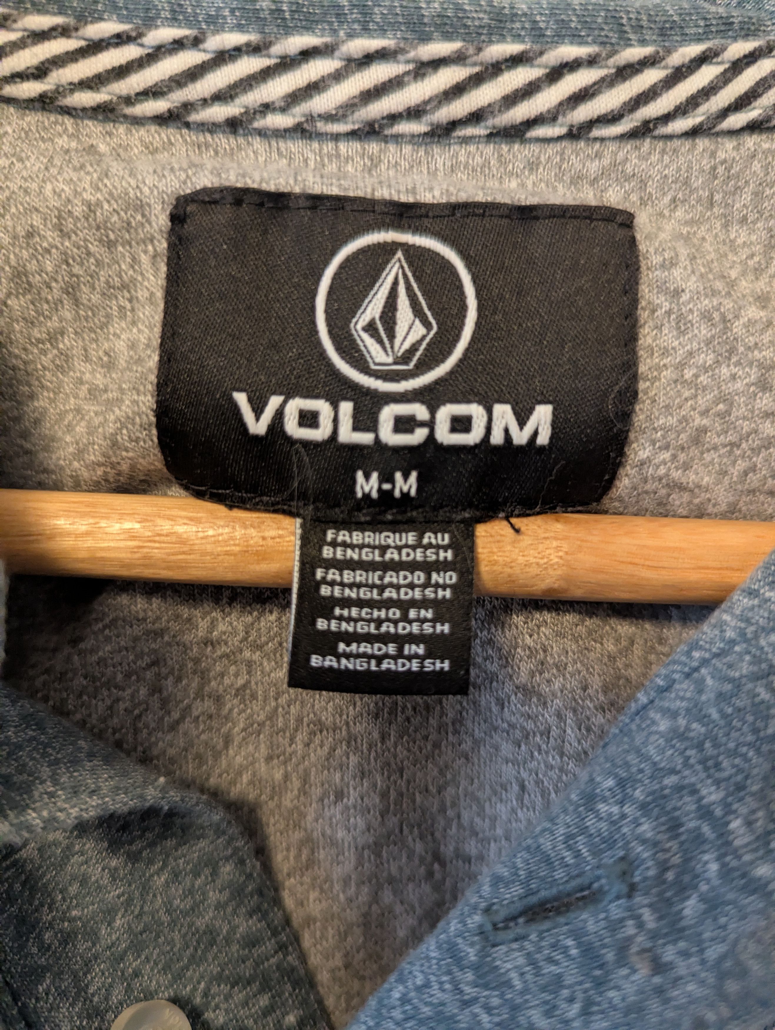 Volcom Men's Volcom Polo Blue/Green Heather Size US M / EU 48-50 / 2 - 3 Thumbnail