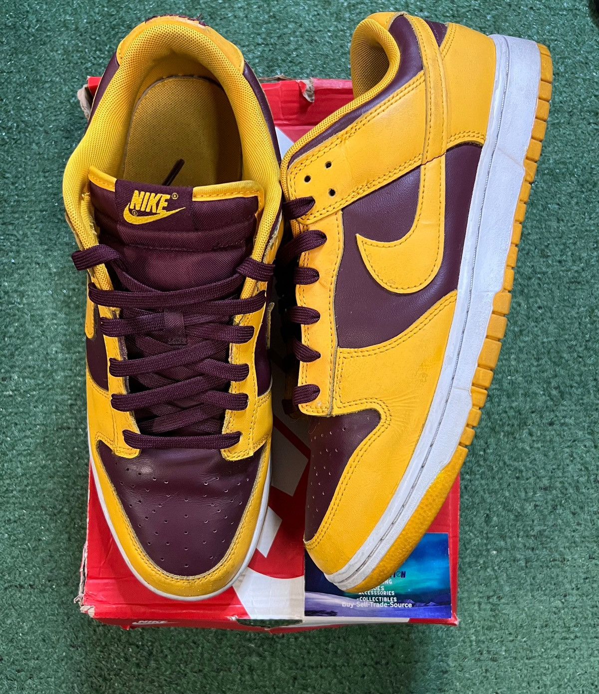 Nike Nike dunk low Arizona state size 12men/13.5women Size US 12 / EU 45 - 1 Thumbnail