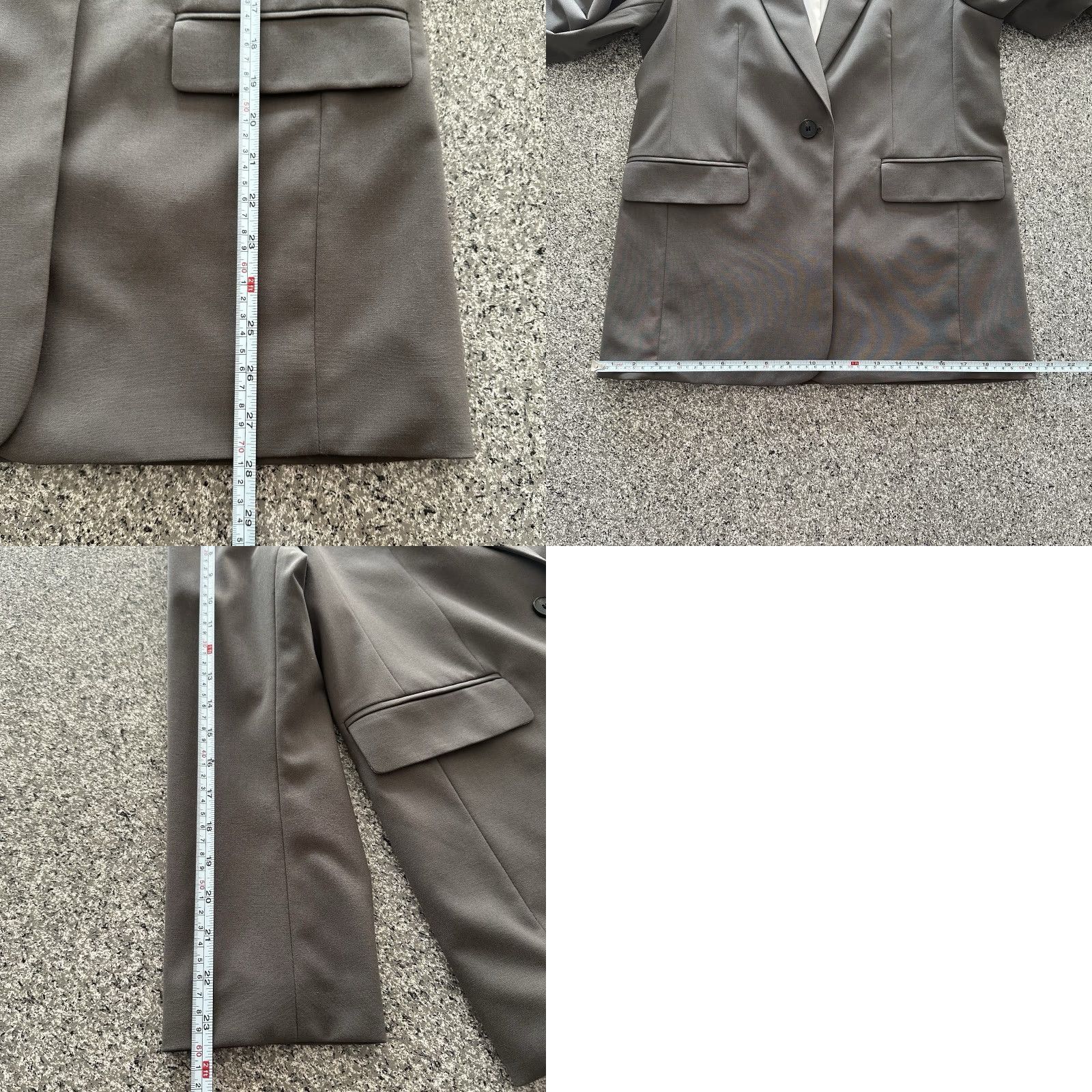 H&M H&M Blazer Women’s S Gray One Button Stretch Business Jacket Shirt? Size S / US 4 / IT 40 - 8 Thumbnail