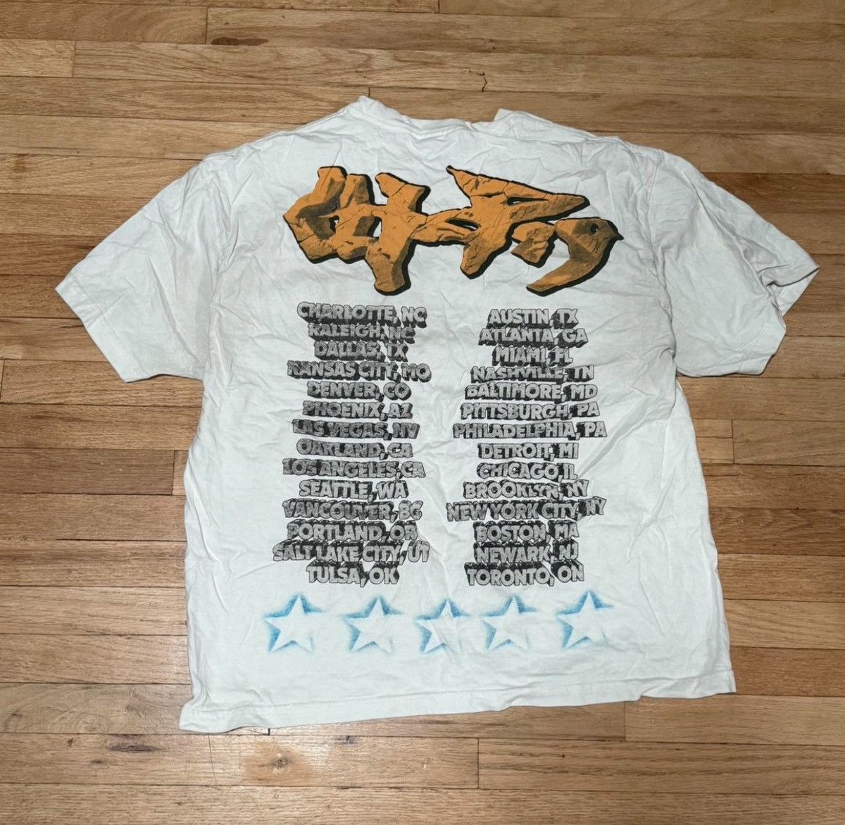 Travis Scott Travis Scott Concert T shirt from Sofi Concert 2023 Size US XL / EU 56 / 4 - 2 Thumbnail