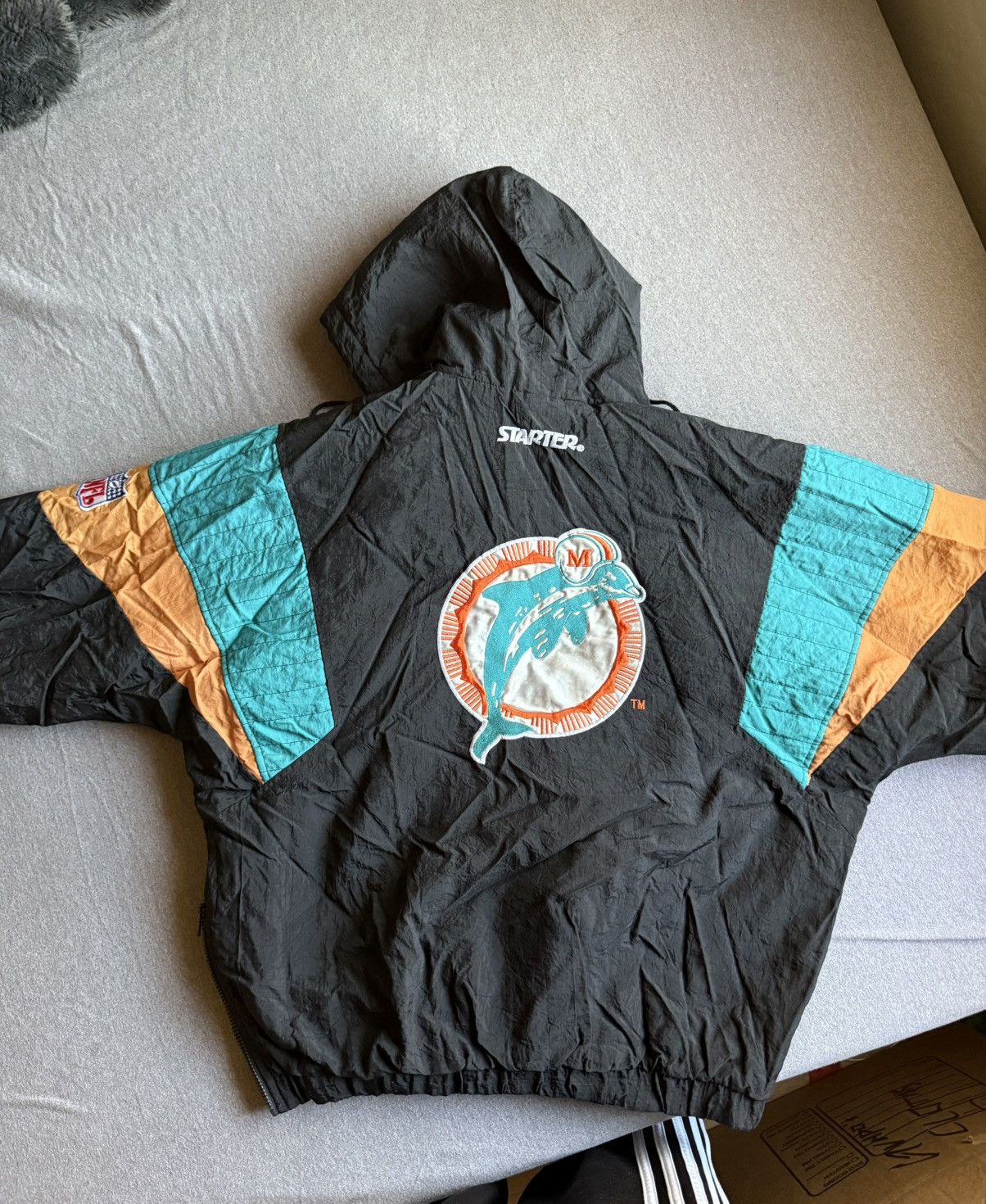 Starter NFL Starter Miami Dolphins Jacket Size US L / EU 52-54 / 3 - 2 Thumbnail