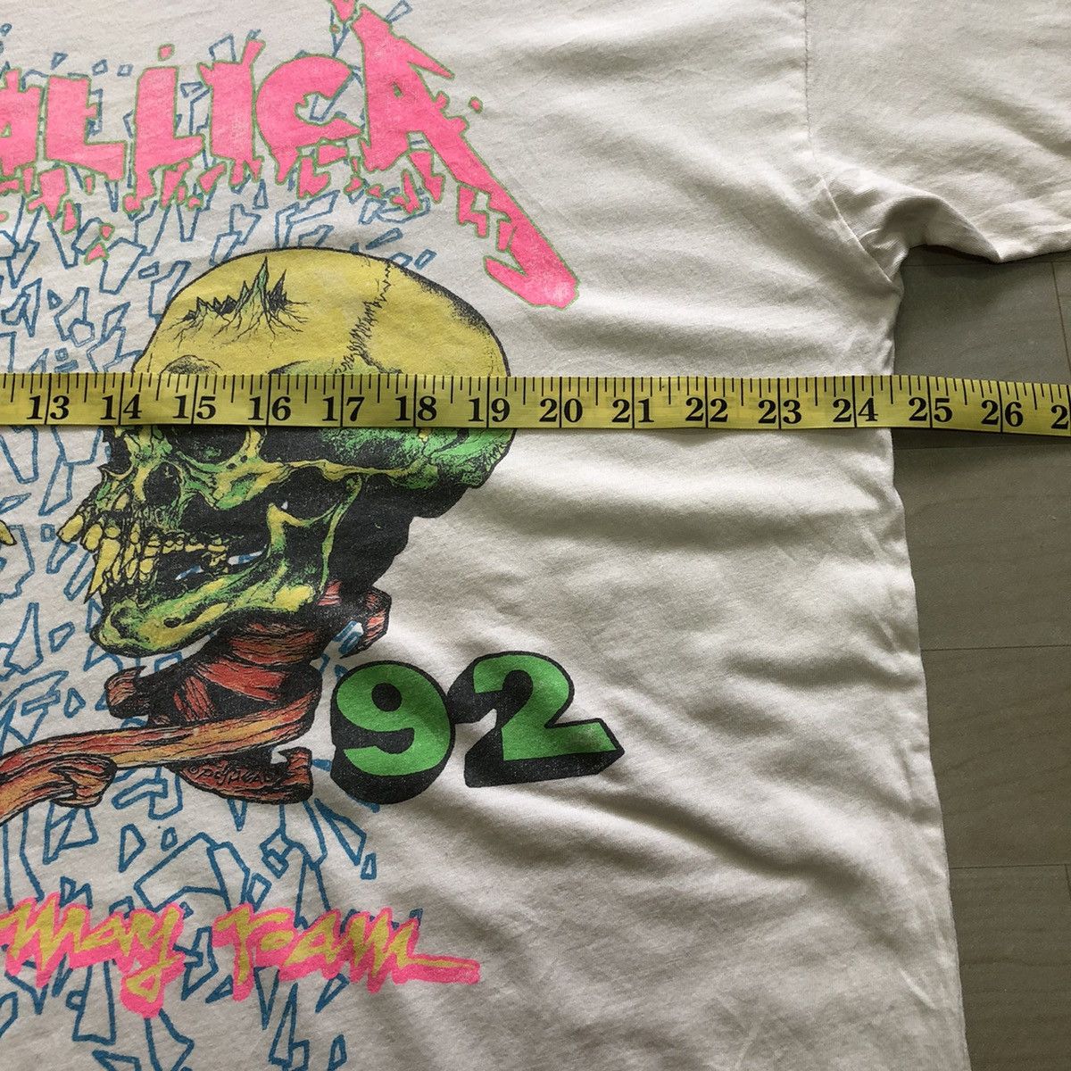 Band Tees Made in USA Repro Metallica 91/92 Tour Tee Size US XL / EU 56 / 4 - 6 Thumbnail
