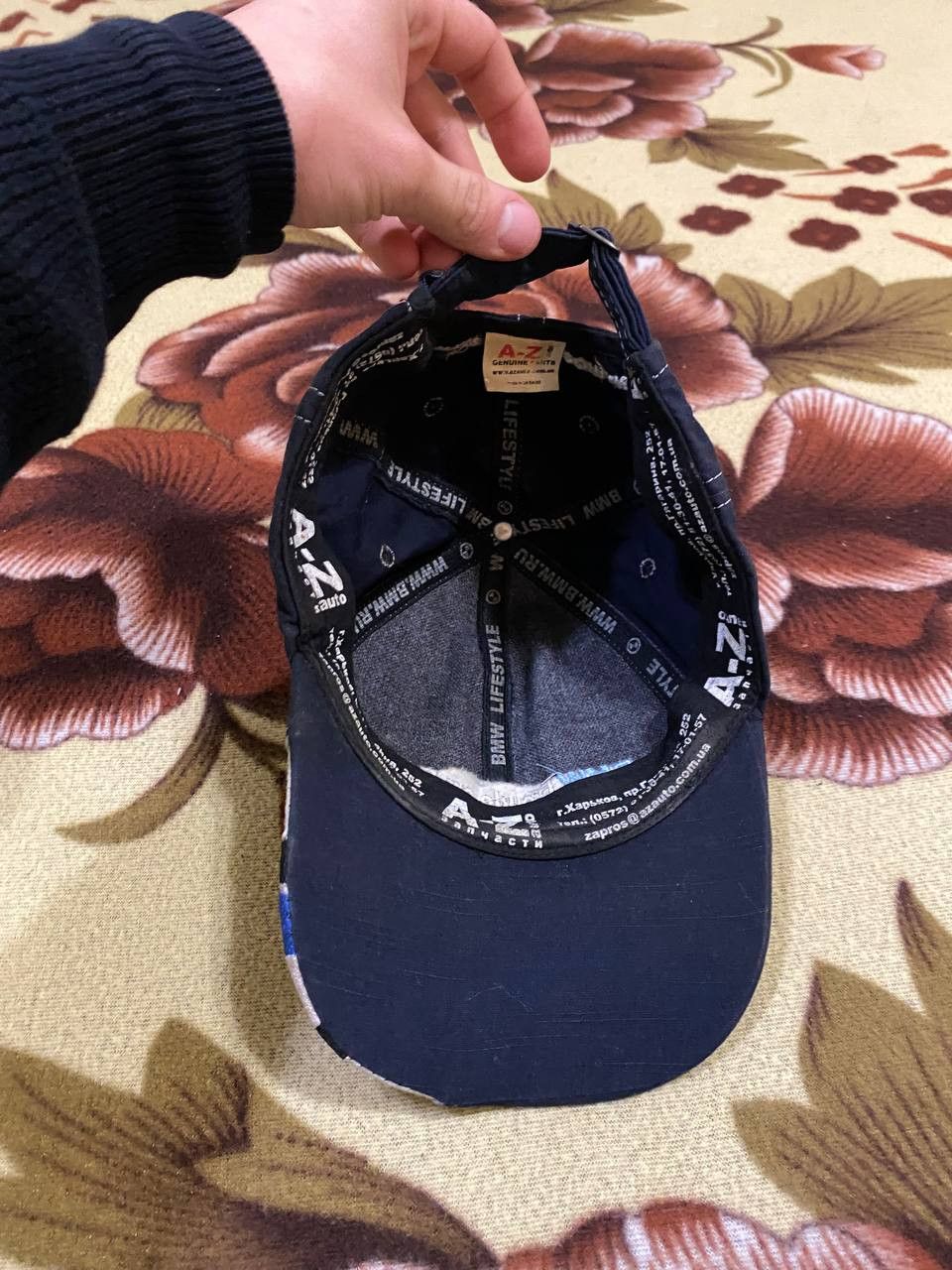 BMW BMW Sauber F1 Team Hat Cap Strap F1 Racing Intel Petronas Size ONE SIZE - 7 Thumbnail