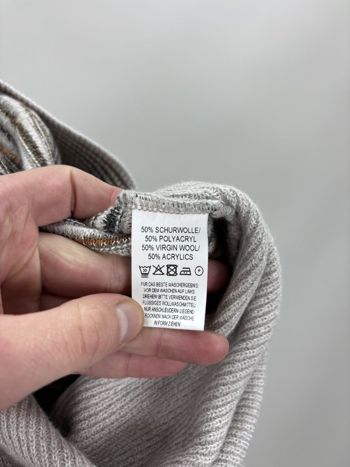 Carlo Colucci Mens sweater Carlo Colucci Size XXL/XXXL Color Gray Size US XXL / EU 58 / 5 - 11 Thumbnail