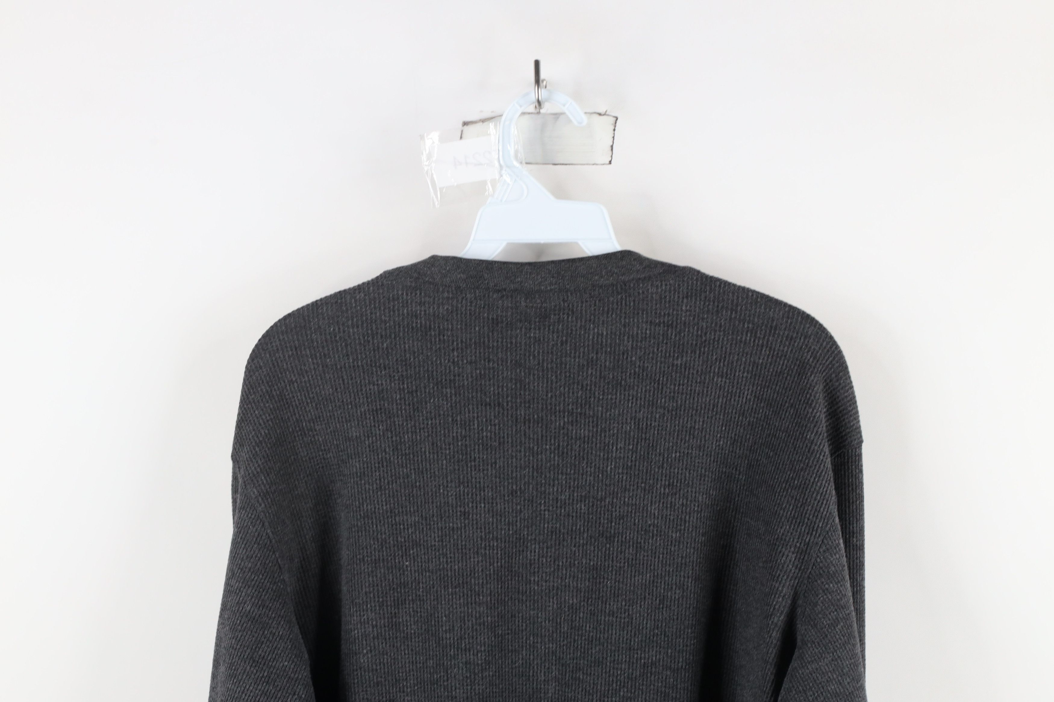 Southpole × Vintage Vintage Southpole Waffle Knit Long Sleeve T-Shirt Gray Size US M / EU 48-50 / 2 - 9 Thumbnail