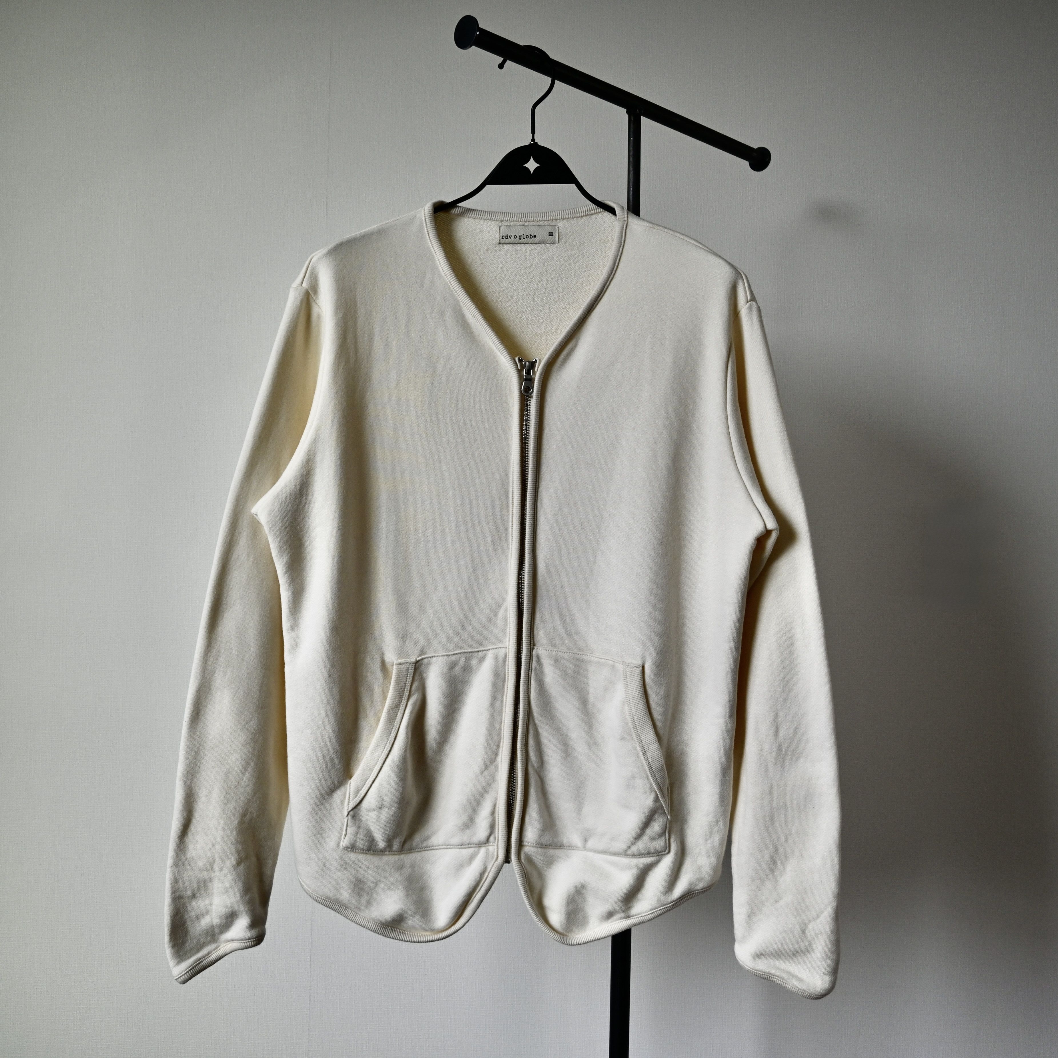 rdv o globe MINT, rdv o globe zip-up french terry cardigan made in Japan Size US L / EU 52-54 / 3 - 2 Thumbnail