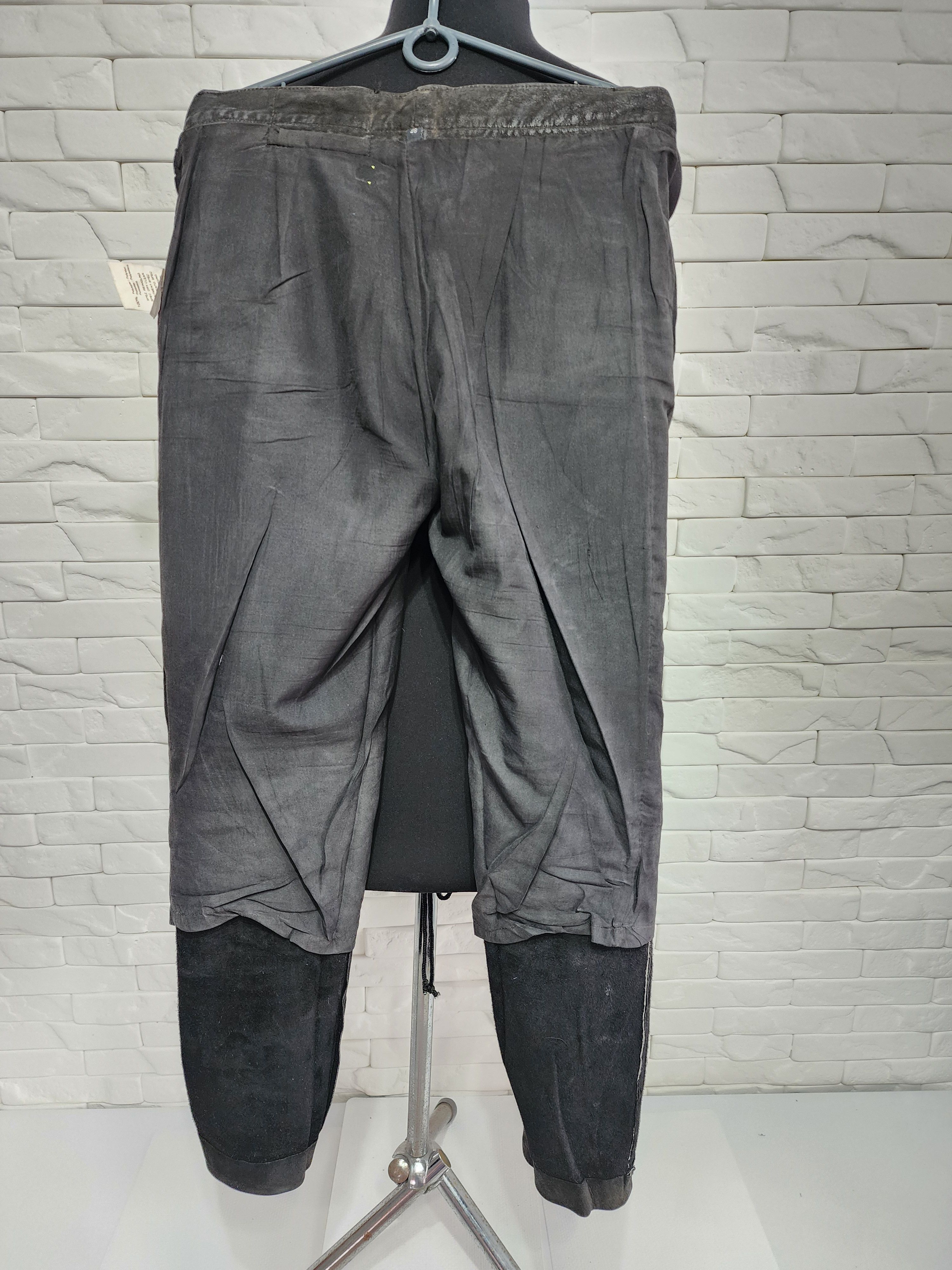 Genuine Leather Brown men's leather pants. Size US 28 / EU 44 - 9 Thumbnail