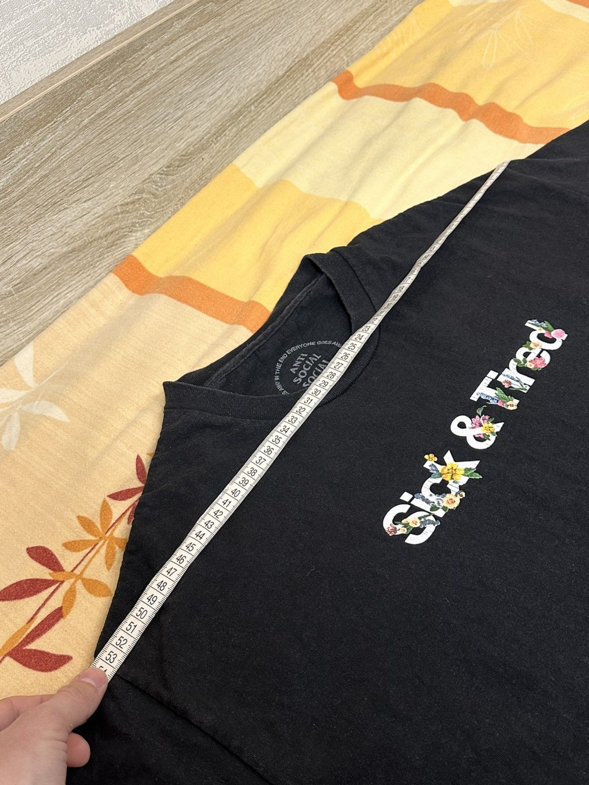 Anti Social Social Club 🔥 Anti Social Social Club DS Self Conclusion T Shirt ASSC Size US XL / EU 56 / 4 - 12 Thumbnail