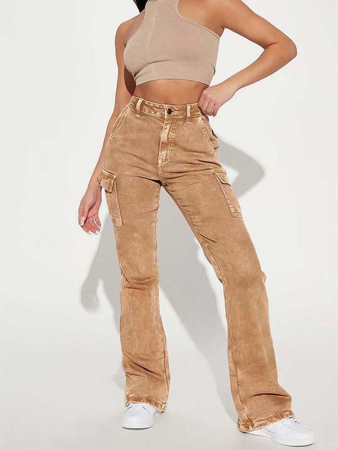 Other Women Drawstring Flap Pocket Low Waist Size US 40 / EU 56 - 5 Thumbnail