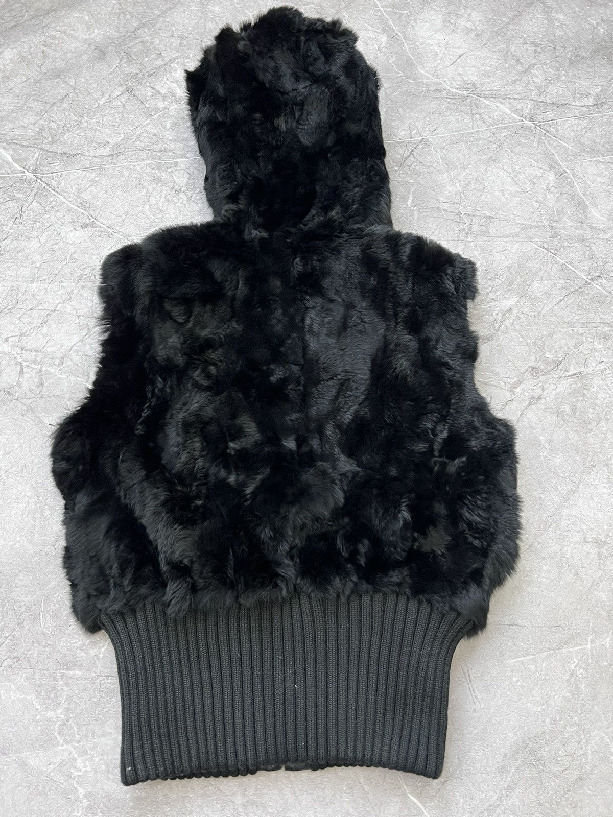 If Six Was Nine × Japanese Brand × Le Grande Bleu (L.G.B.) Japanese Fur rabbit vest Ifsixwasnine Lgb Styled Hoodie Size M / US 6-8 / IT 42-44 - 9 Thumbnail