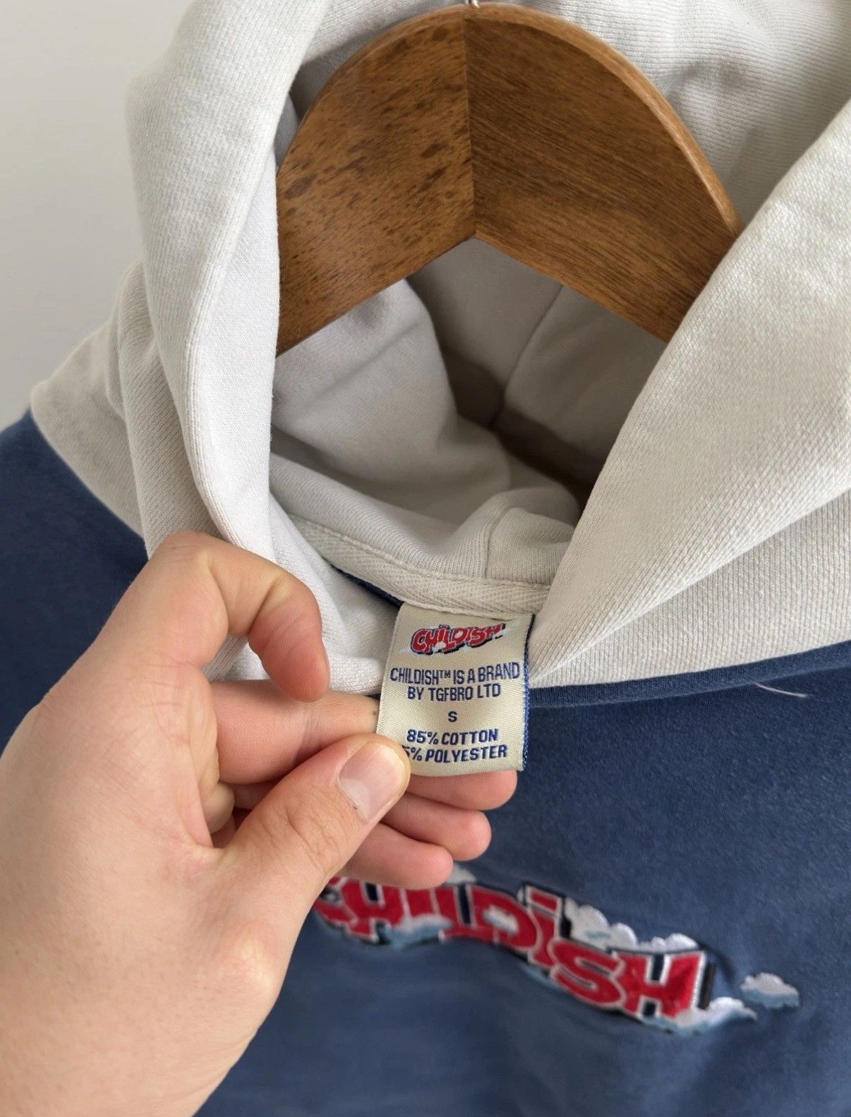 CHILDS Childish Theme Park TGF Vintage Big Logo Heavy Hoodie Men Size US S / EU 44-46 / 1 - 18 Thumbnail